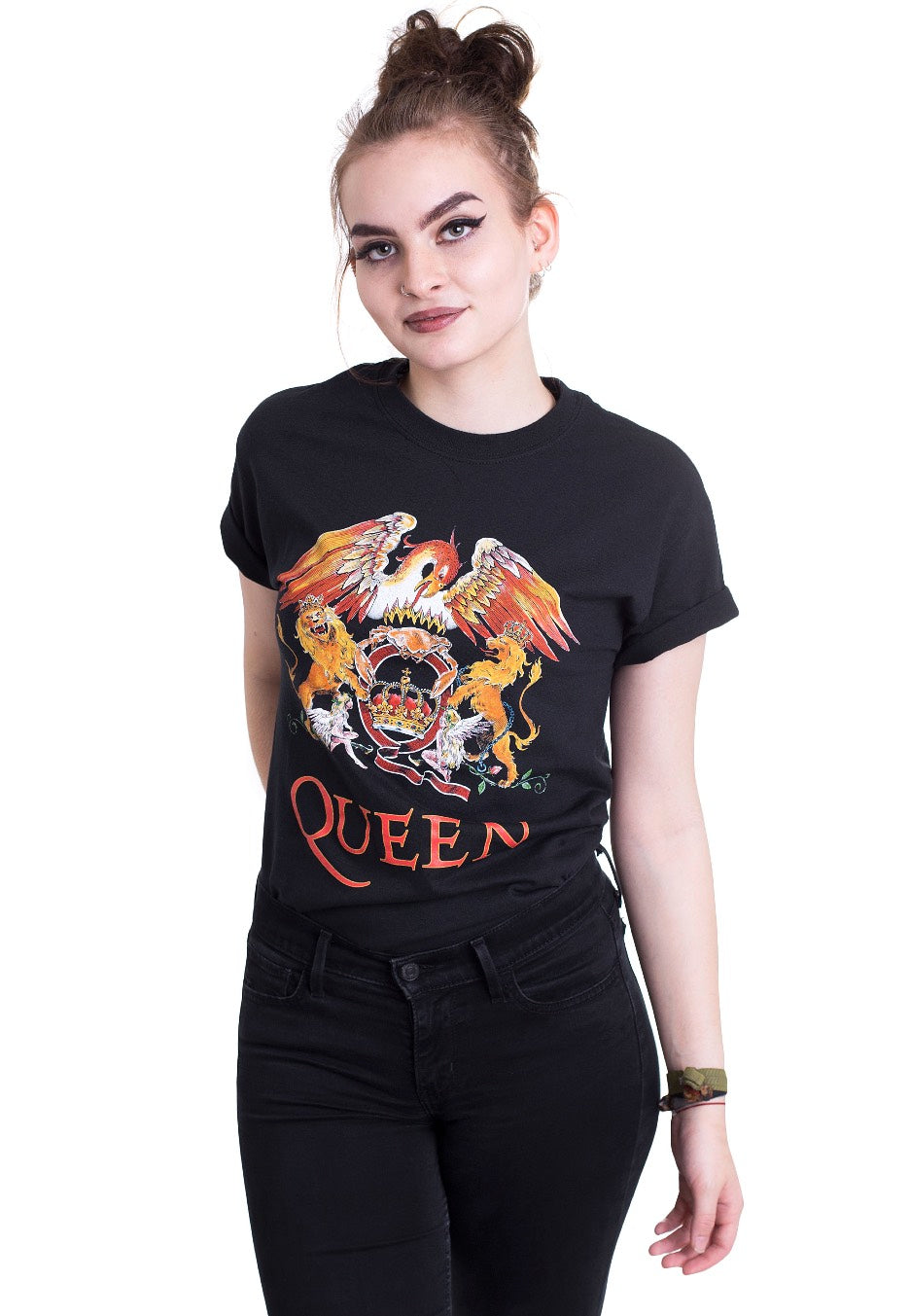 Queen - Classic Crest - T-Shirt Outlet 100% Authentic