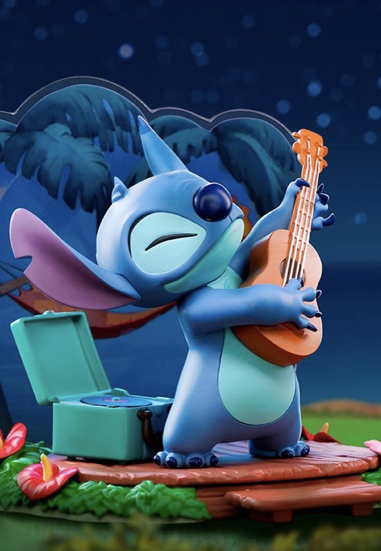 Lilo & Stitch - Stitch Guitar - Figure Huge Surprise For Sale