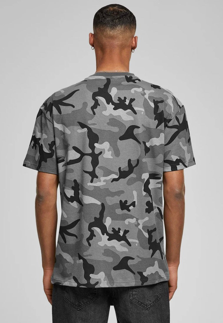 Urban Classics - Heavy Oversized Dark Camo - T-Shirt Cheap With Mastercard