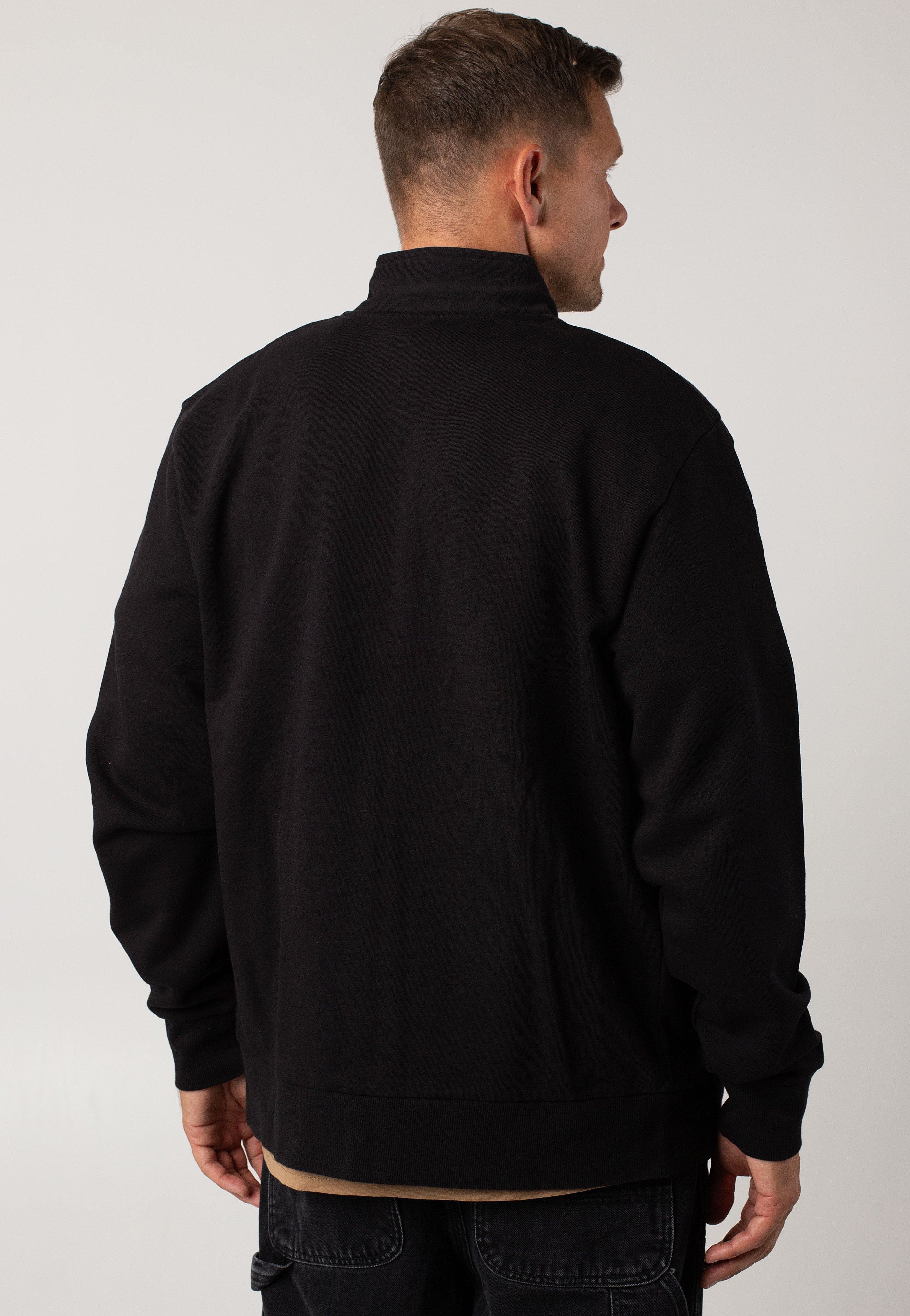 Carhartt WIP - Script Embroidery Black/White - Track Jacket Discount Authentic Online