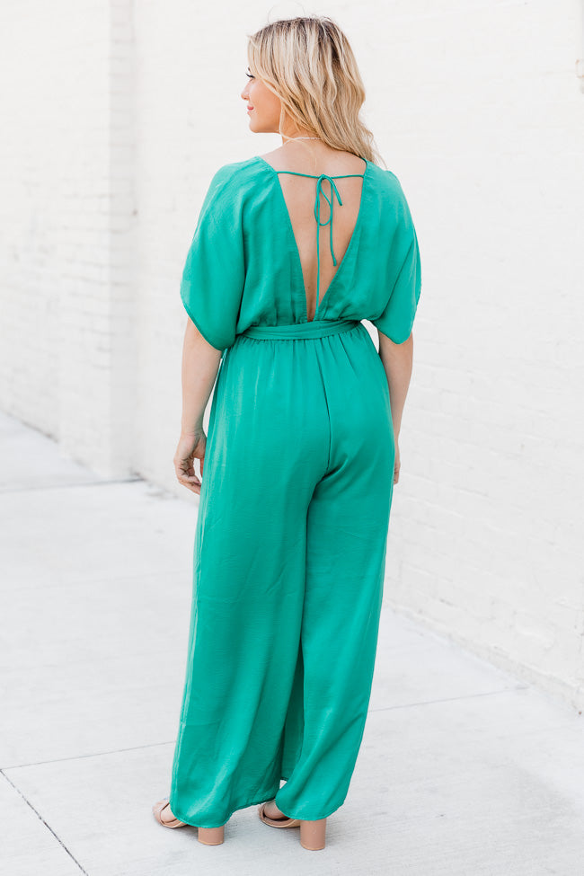 Path To Happiness Teal Jumpsuit FINAL SALE Sale Popular