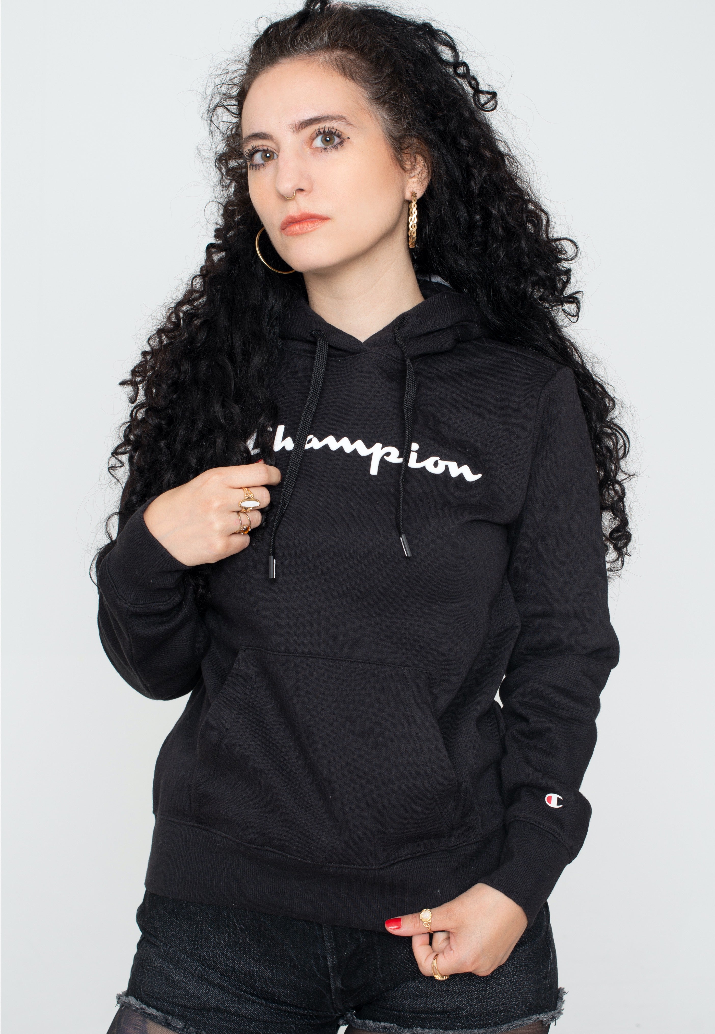 Champion - Hooded Sweatshirt Black Beauty - Hoodie Sale Footlocker