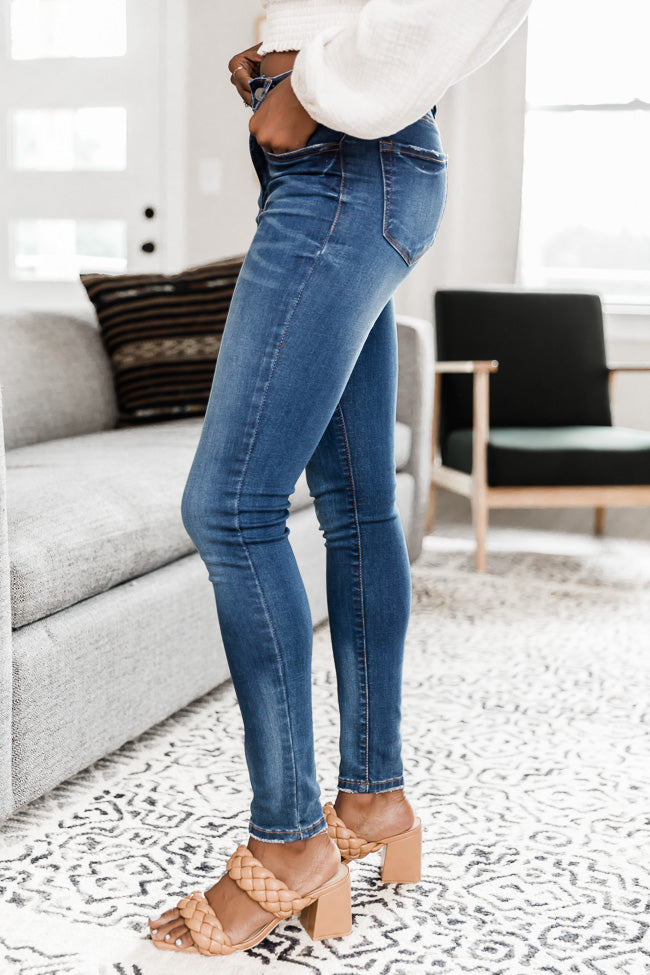 Felicity Dark Wash Skinny Jeans FINAL SALE 2025 New For Sale