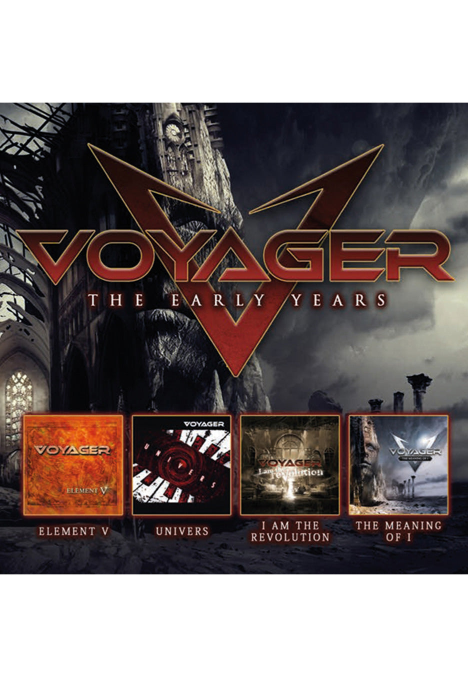 Voyager - The Early Years - 4 CD Cheap Real Authentic