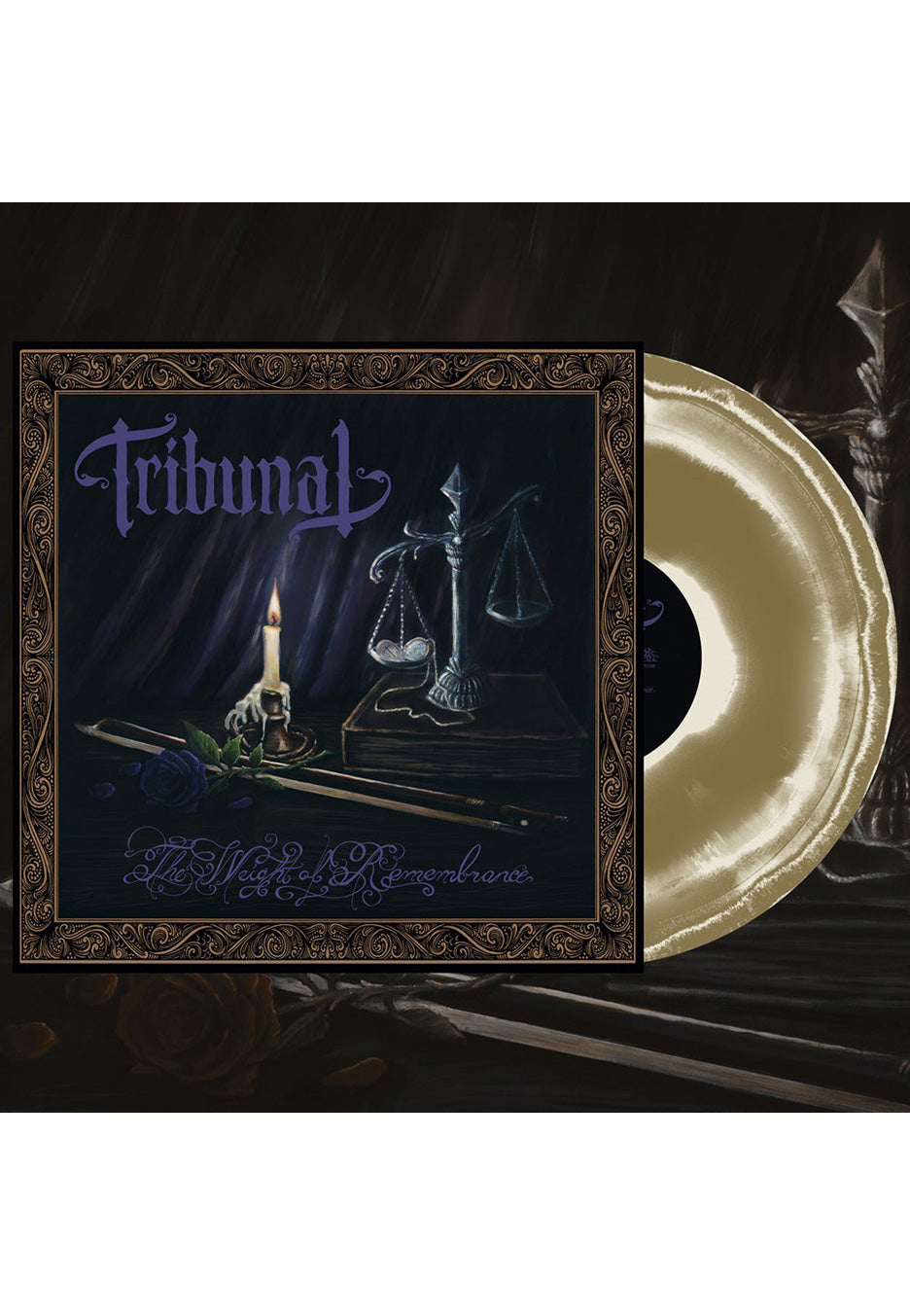 Tribunal - The Weight Of Remembrance Gold Bone - Colored Vinyl Inexpensive Sale Online