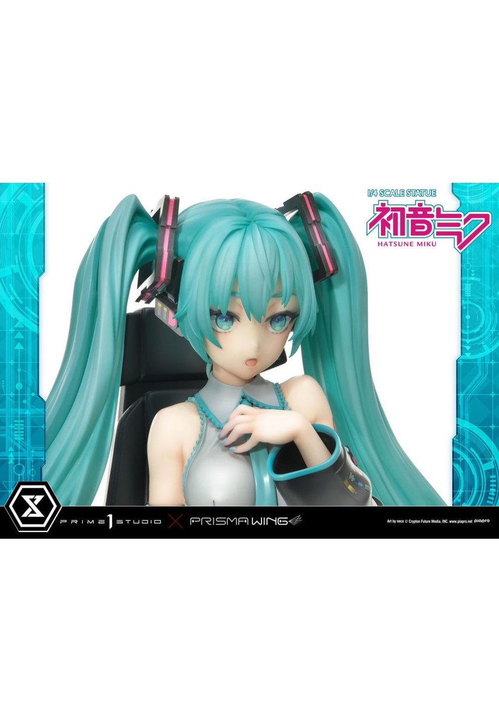 Hatsune Miku - Prisma Wing 1:4 Hatsune Miku Art by neco - Figure Visit