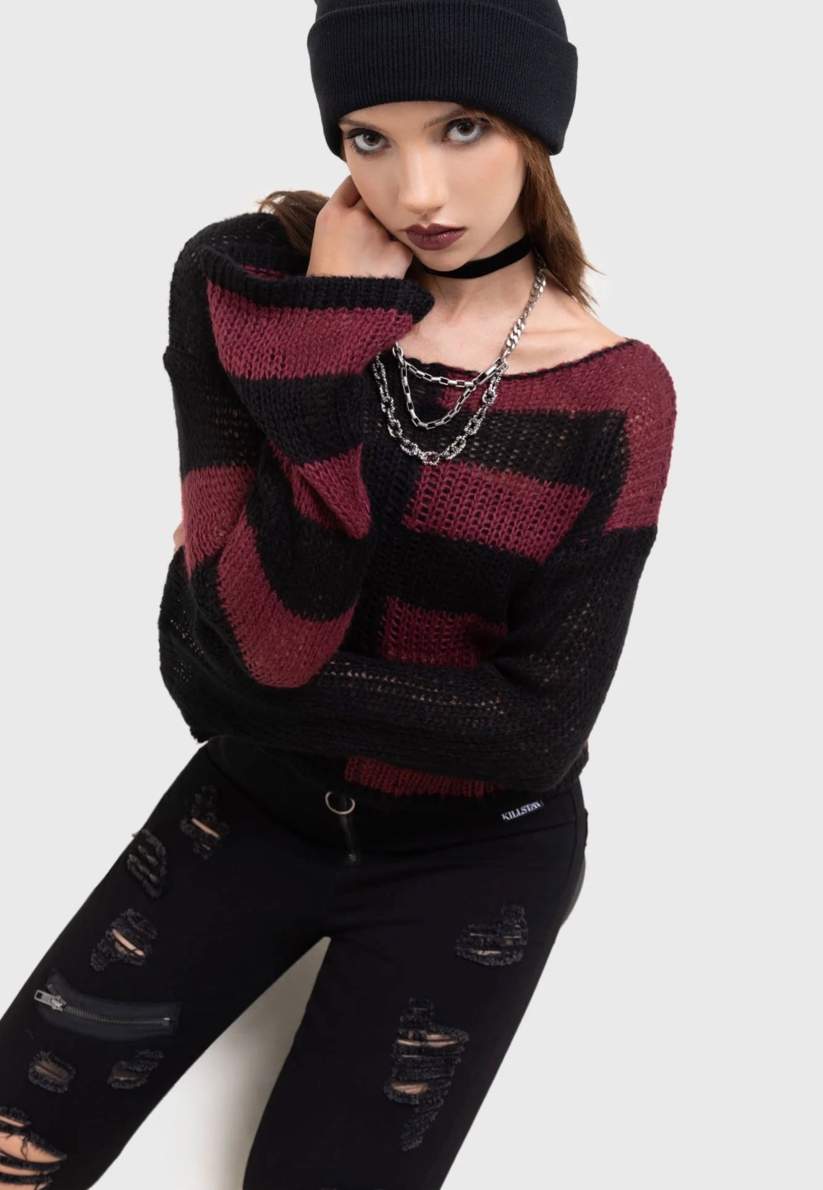 Killstar - Anshe Black/Red - Pullover Clearance Purchase