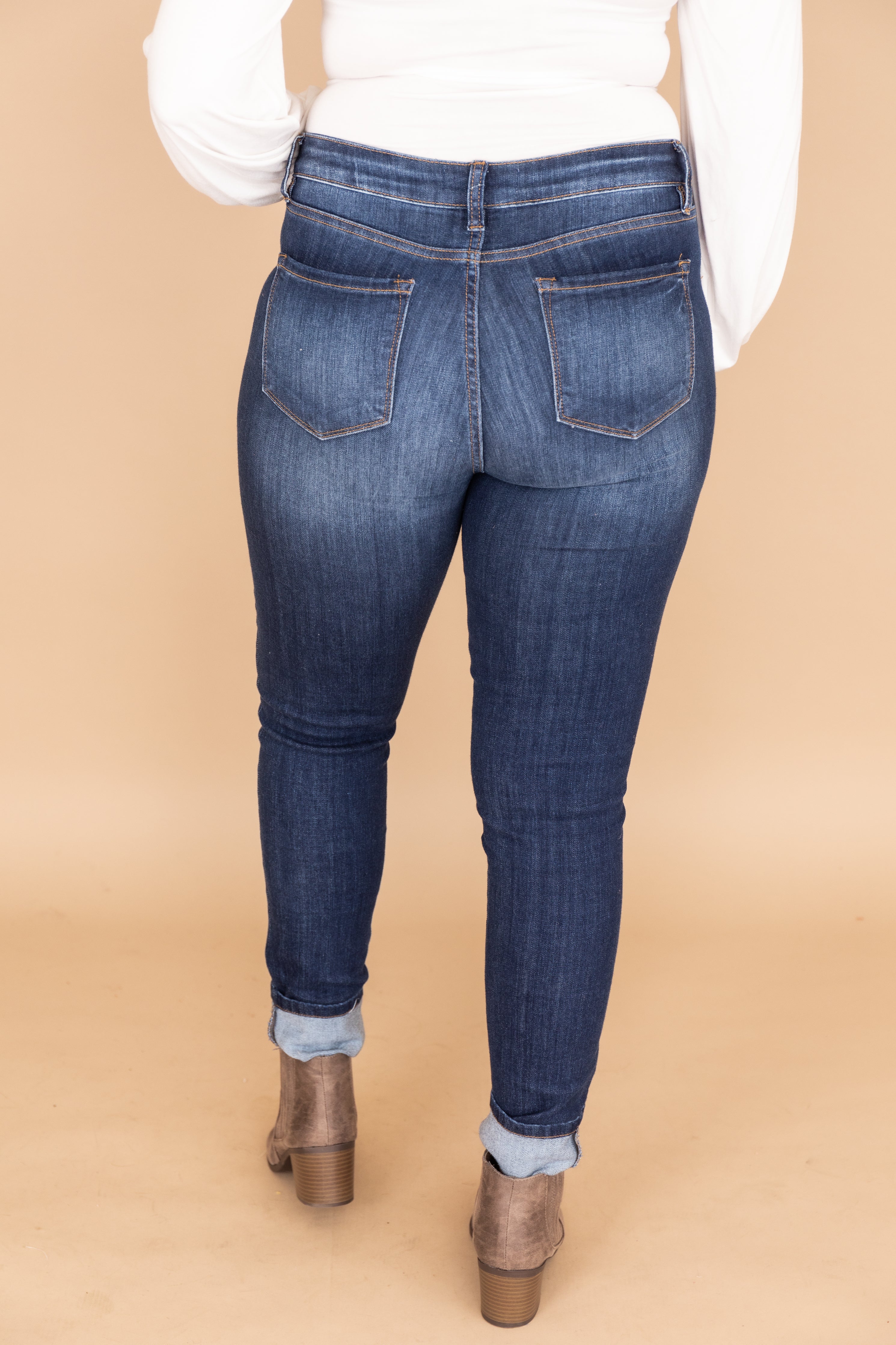 Willa Dark Wash Skinny Jeans FINAL SALE Cheap Sale Good Selling