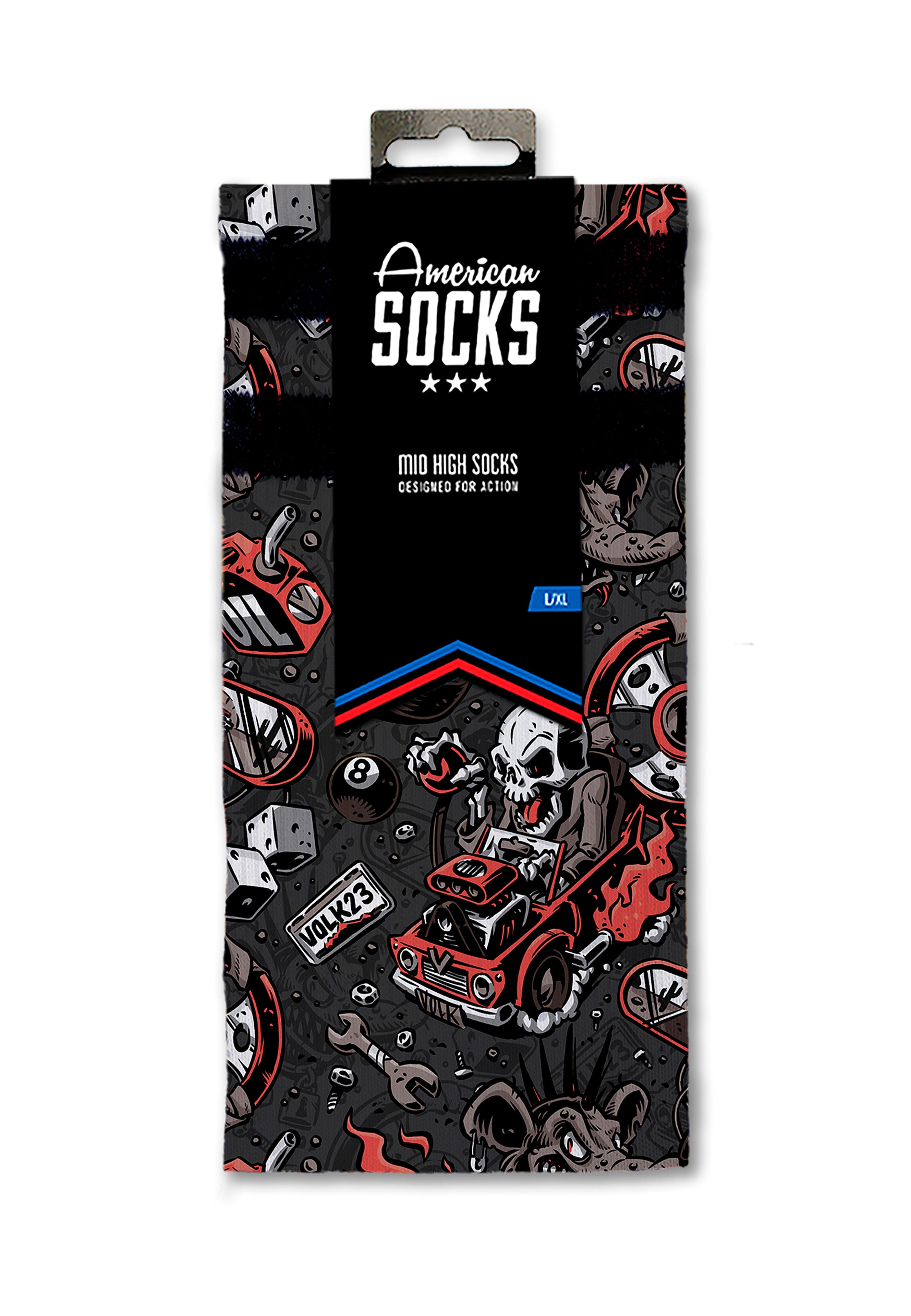 American Socks - Roadsick Mid High - Socks Discount Release Dates