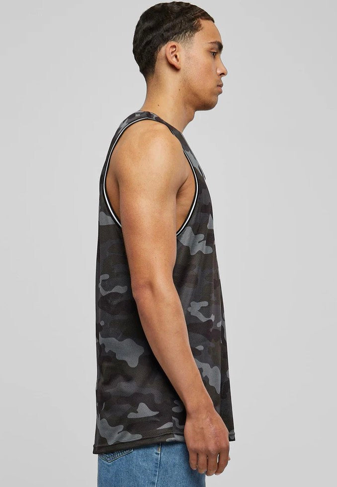 Urban Classics - Camo Mesh Darkcamo - Tank Discount Professional