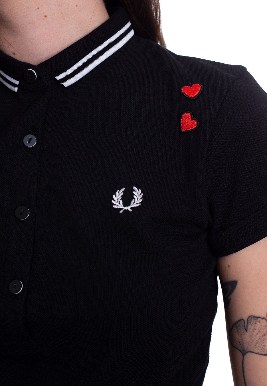 Fred Perry x Amy Winehouse - Amy Black - Polo In China Online