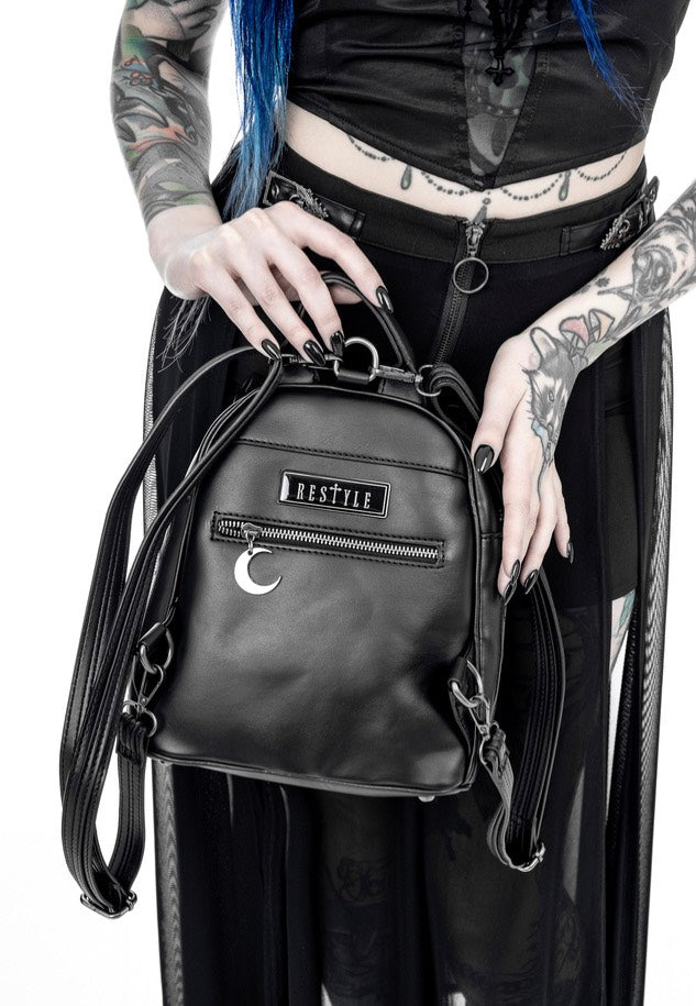 Restyle - Midnight Moon Black - Backpack Cheap Comfortable