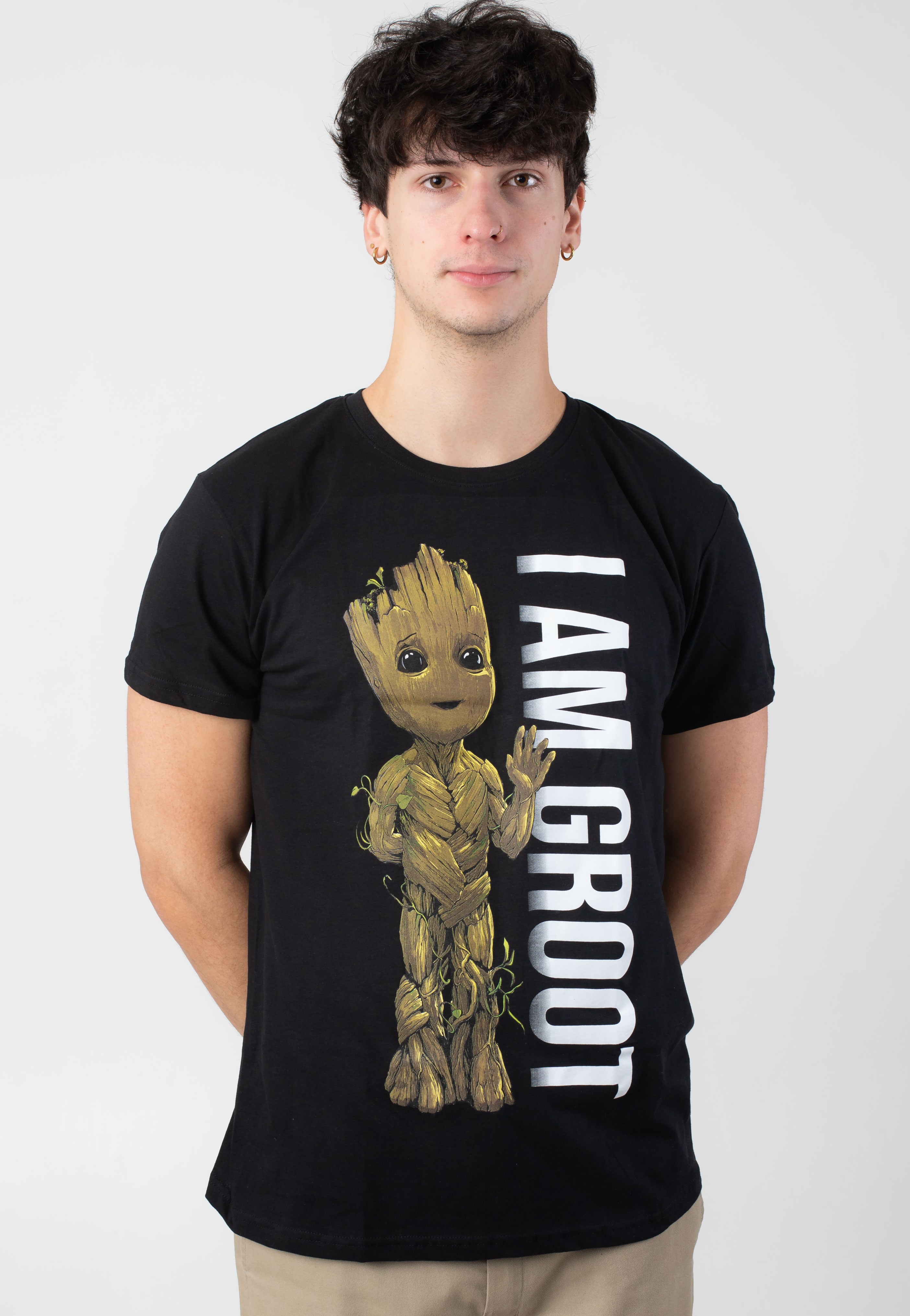 Guardians Of The Galaxy - I Am Groot Portrait - T-Shirt Extremely For Sale