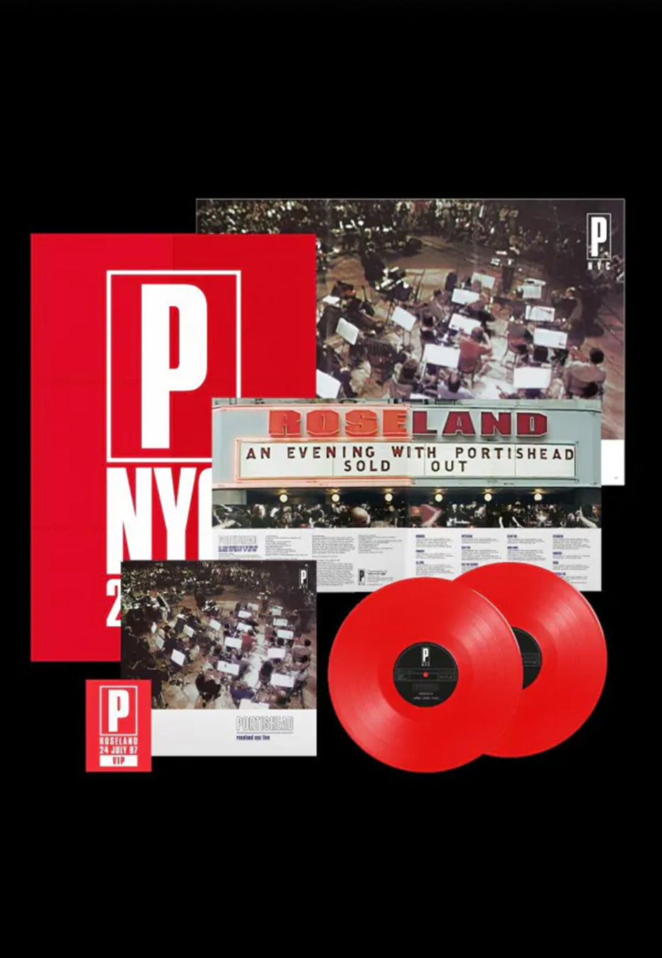 Portishead - Roseland NYC Live (25th Anniversary Edition) Ltd. Red - 2 Vinyl Cheap Sale Cost