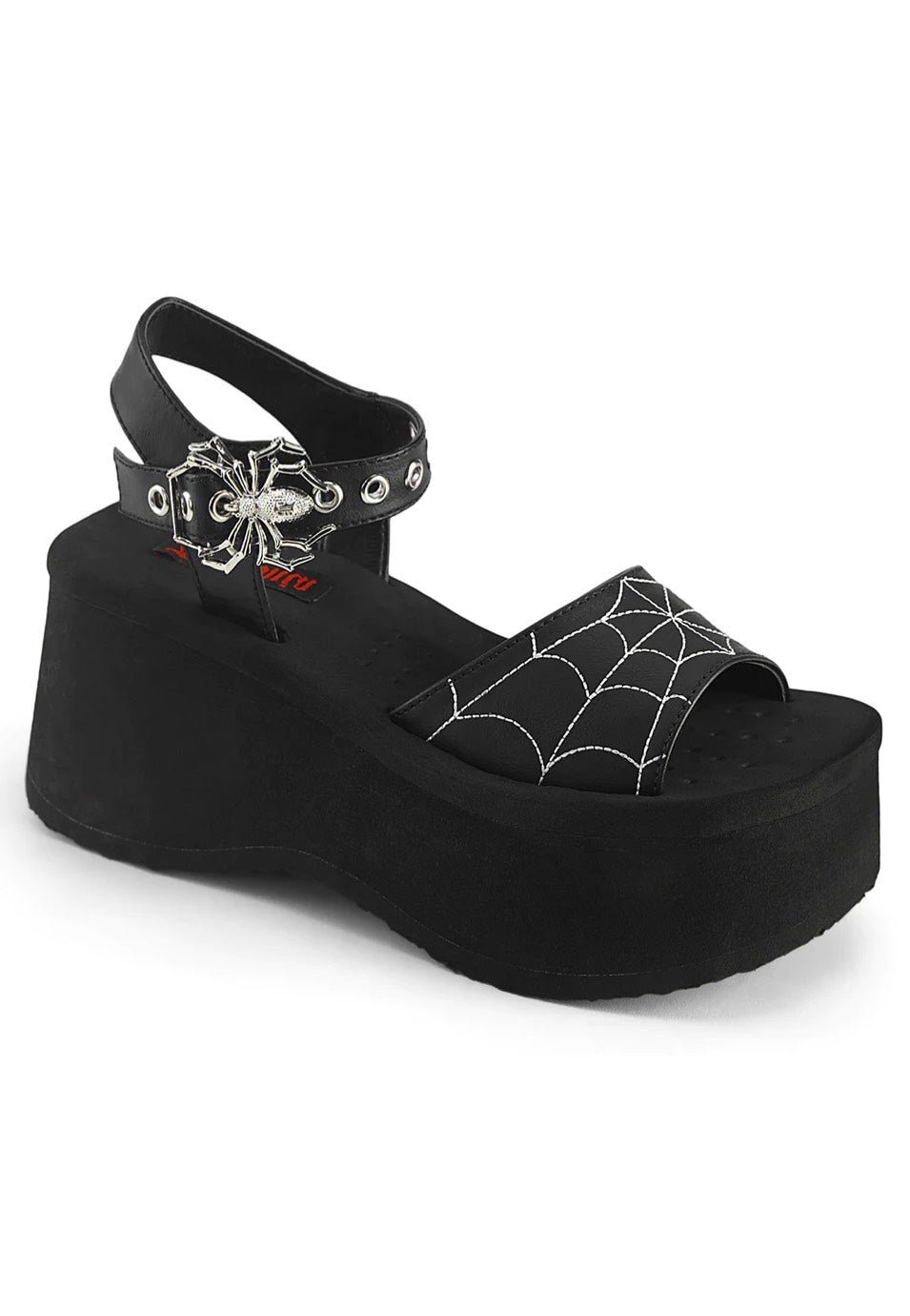 DemoniaCult - Funnel 10 Black - Girl Sandals Fashionable Online