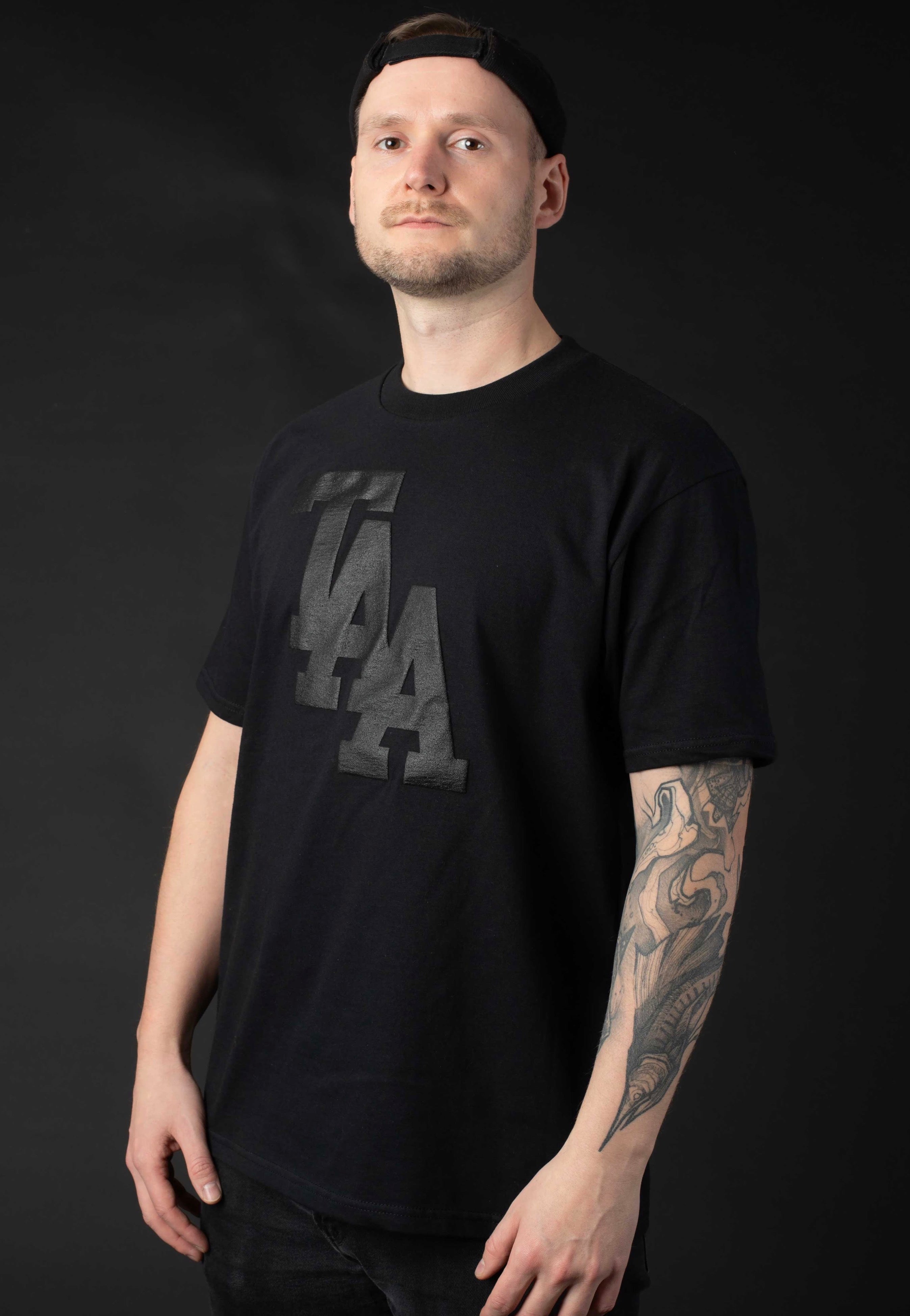 The Amity Affliction - TAA Logo Limited Black On Black - T-Shirt Affordable Cheap Online