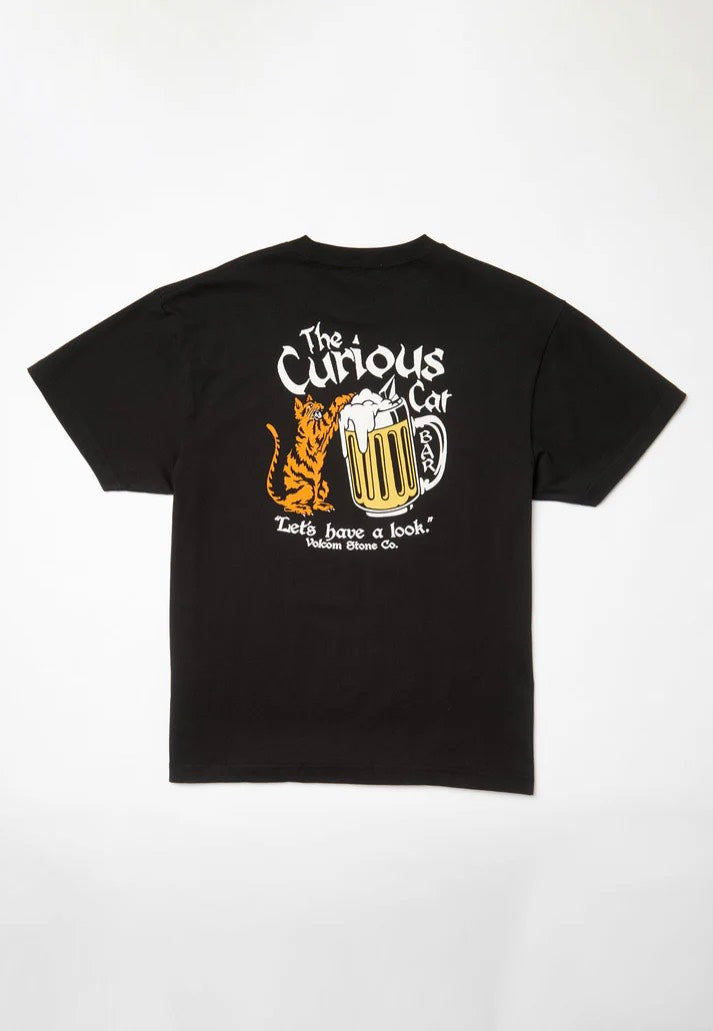 Volcom - Curious Cat Black - T-Shirt Ebay Online