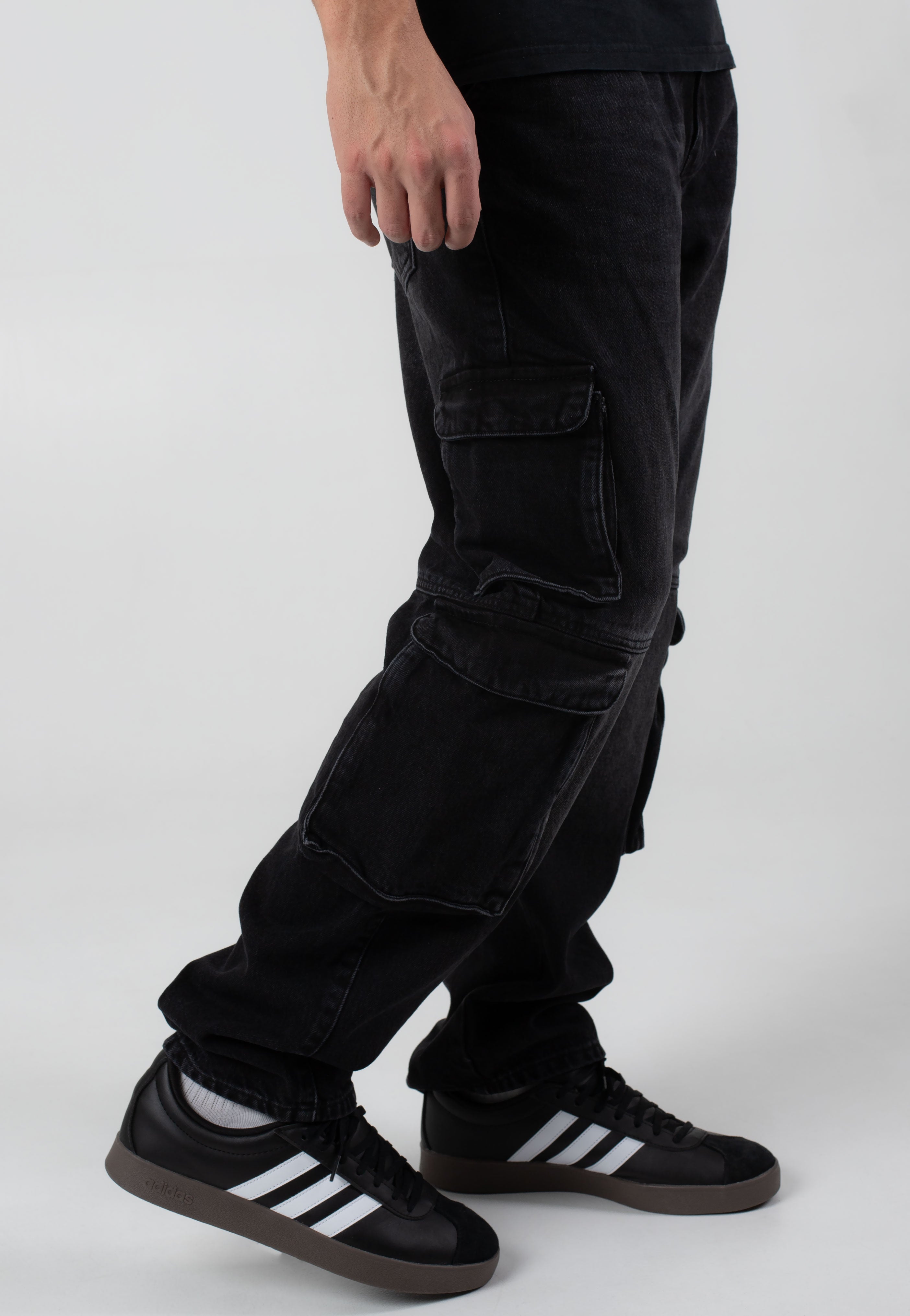 Only & Sons - Edge Str Cargo Washed Black - Jeans Cheap In China