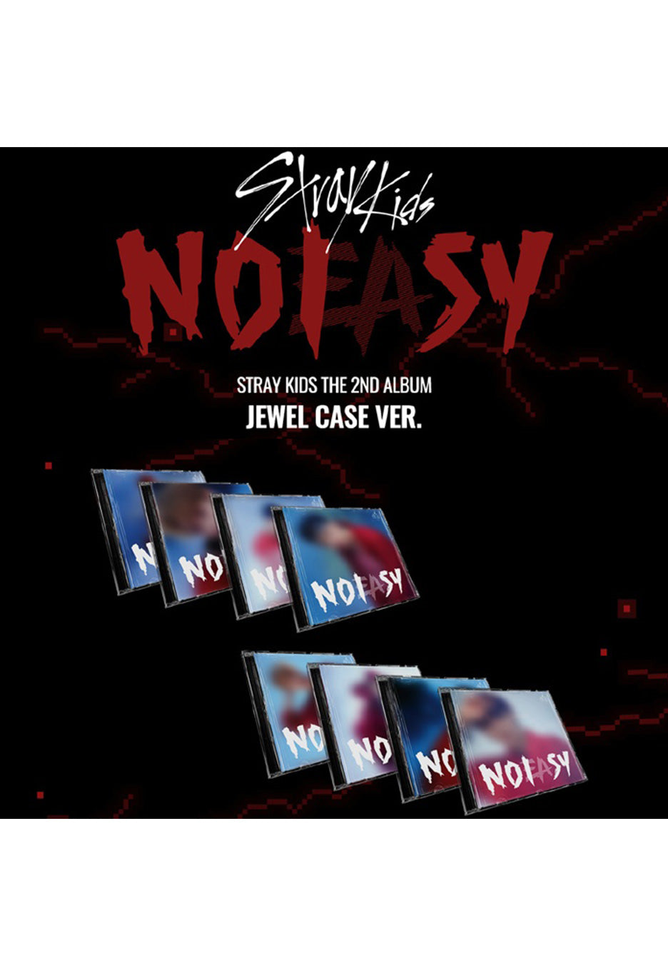 Stray Kids - Noeasy (Jewel Case Version) - CD Official Site Cheap Online