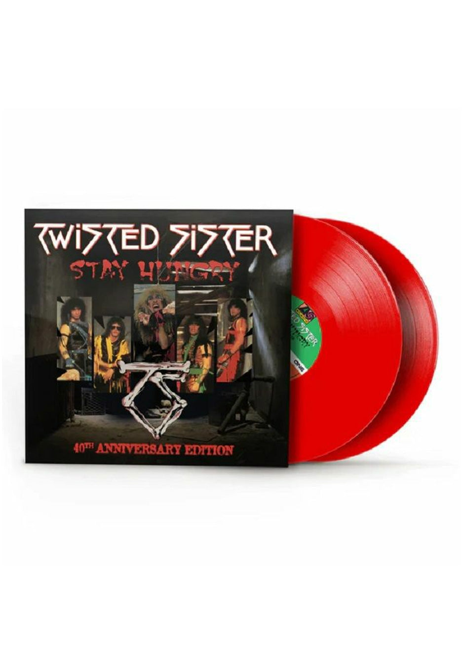 Twisted Sister - Stay Hungry (40th Anniversary Deluxe Edition) Ltd. Translucent Red - Colored 2 Vinyl Clearance Original