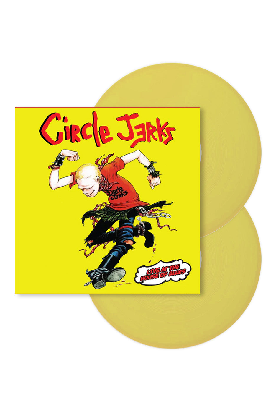 Circle Jerks - Live At The House Of Blues Yellow - Colored 2 Vinyl Latest Collections Online