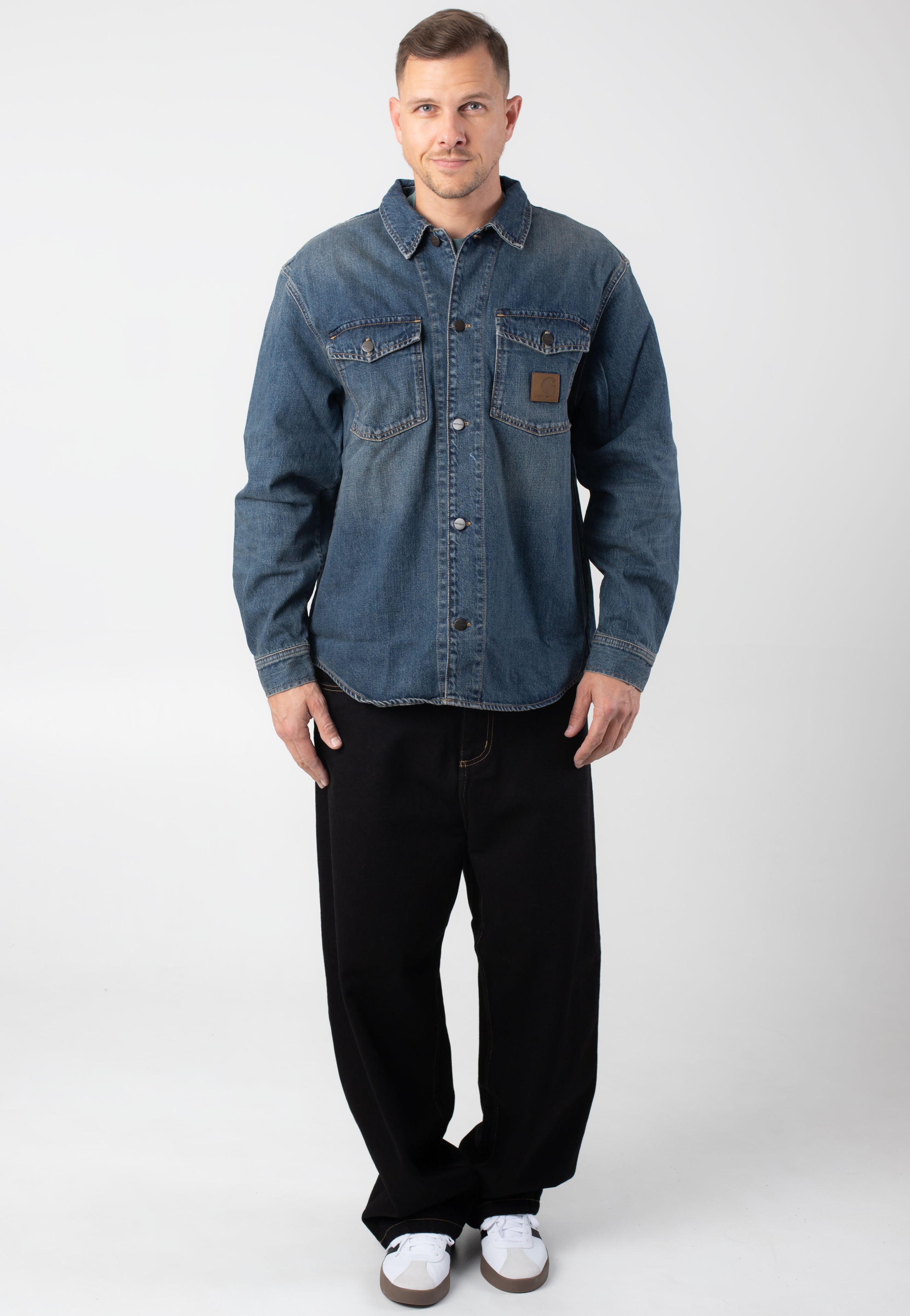 Carhartt WIP - Lincoln Worn Used Wash Blue - Jacket Sast Cheap Pice