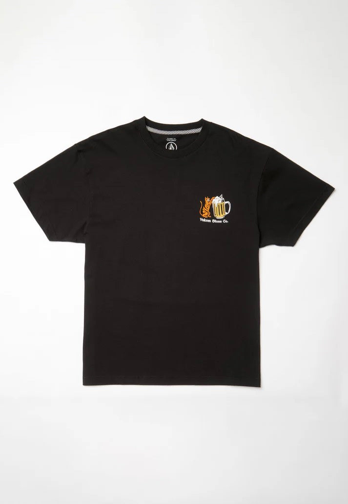 Volcom - Curious Cat Black - T-Shirt Ebay Online