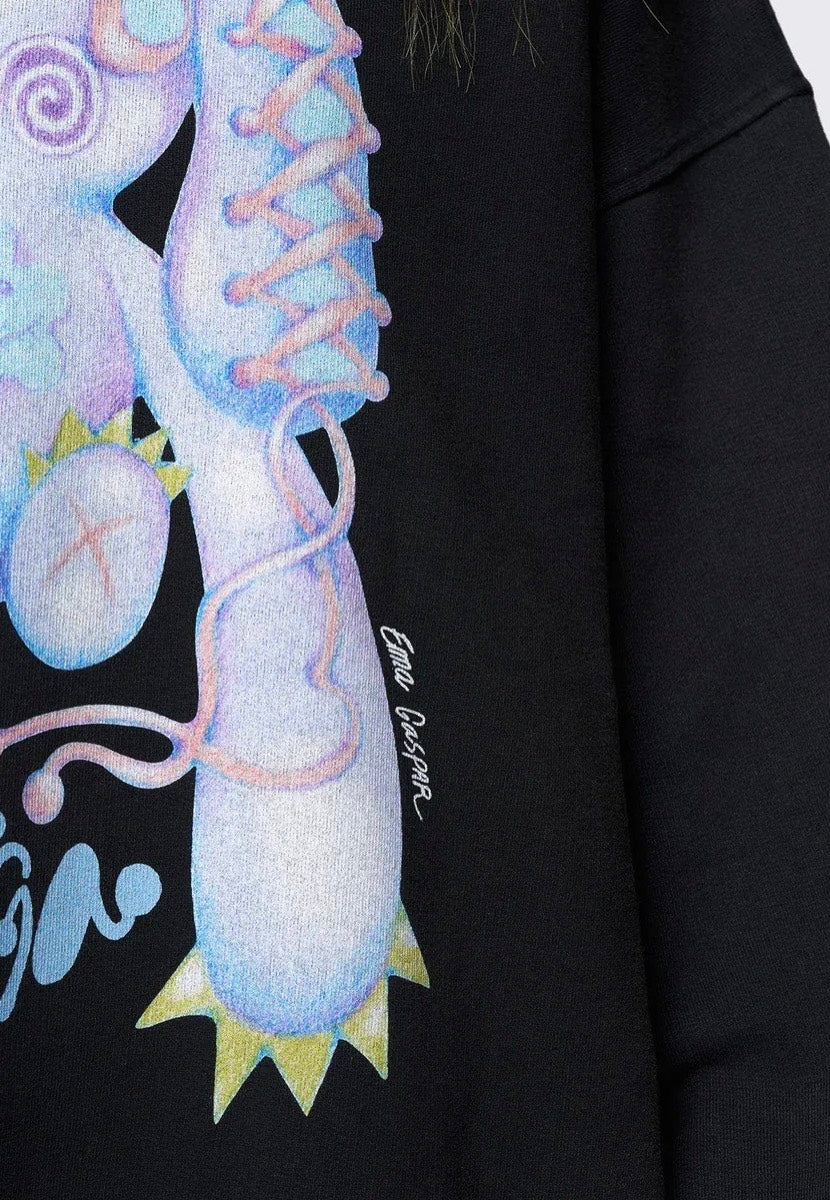 Minga London x Ema Gaspar - Bunny Graphic - Sweater Latest Collections Sale Online