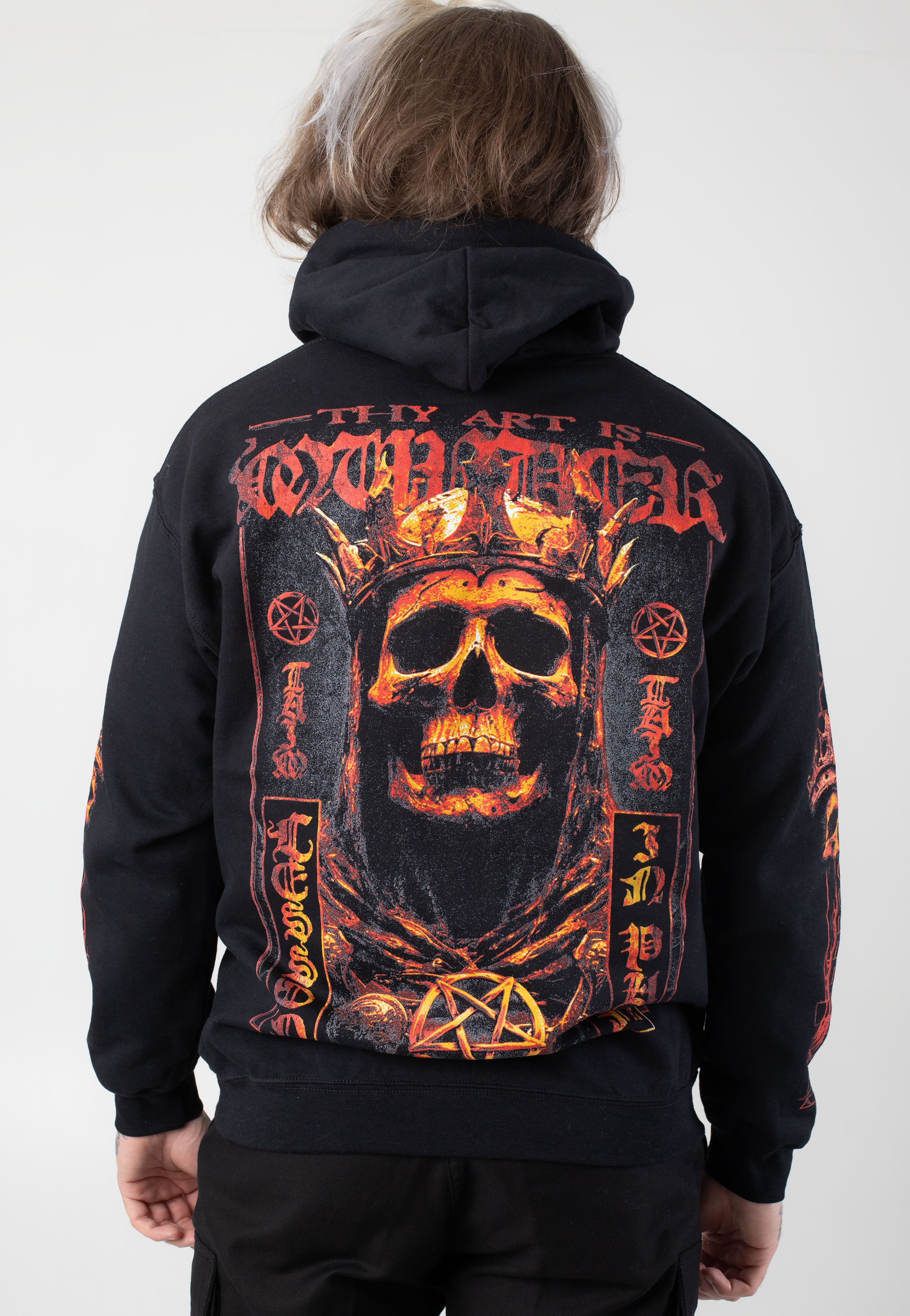 Thy Art Is Murder - Skull King - Hoodie Outlet Excellent