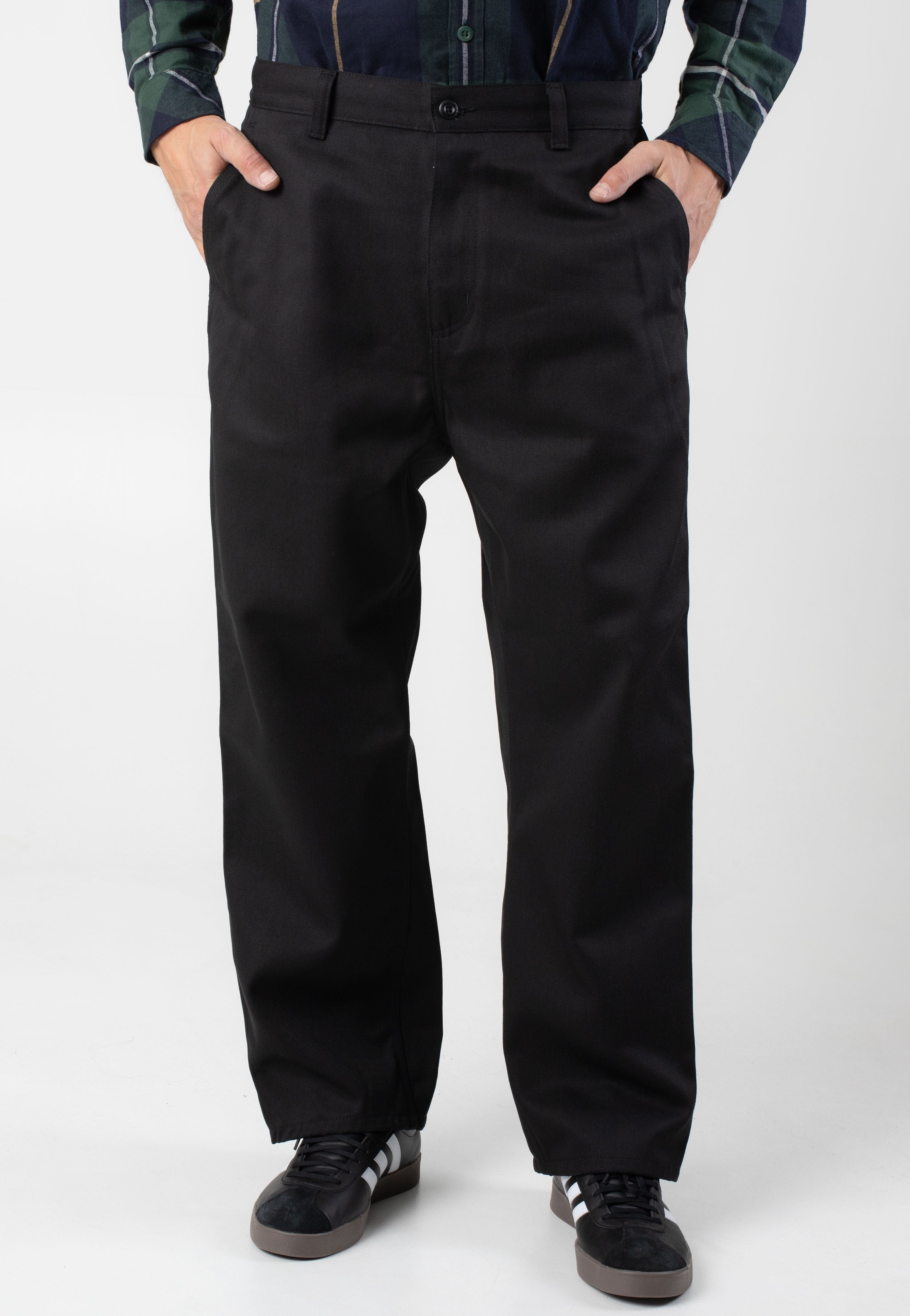 Carhartt WIP - Midland Single Knee Rigid Black - Pants Buy