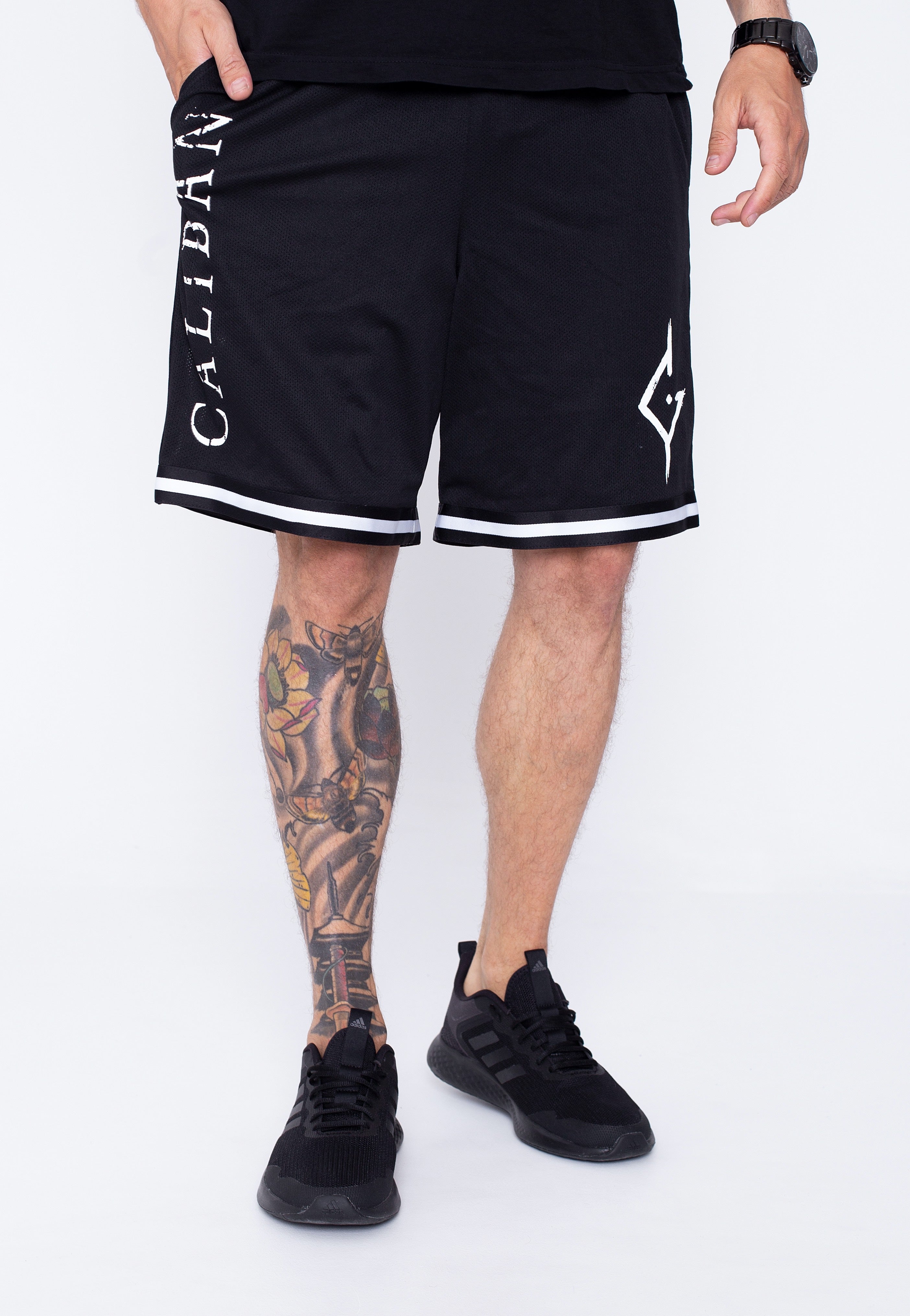 Caliban - Gravity Logo Striped  - Shorts Largest Supplier For Sale