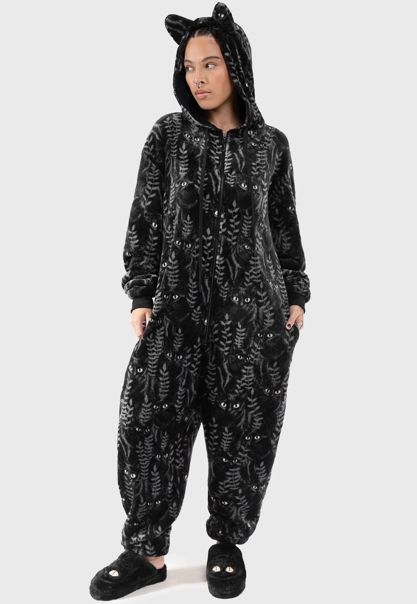 Killstar - Familiar Woods Black - Jumpsuit Sale Cost