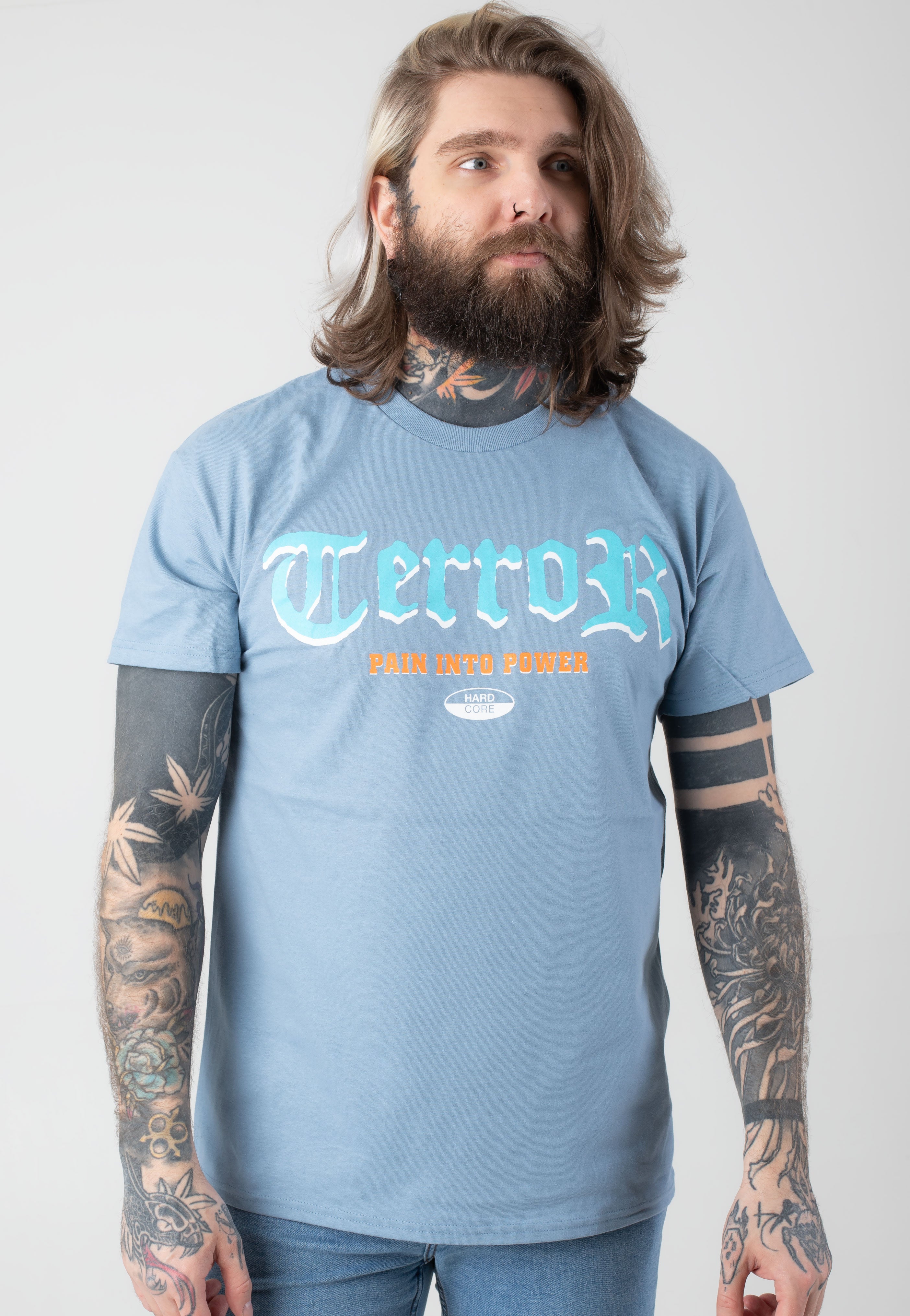 Terror - Together Through The Hardest Truth Stone Blue - T-Shirt Supply