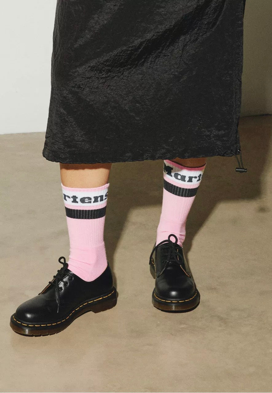 Dr. Martens - Athletic Logo Fondant Pink - Socks Get To Buy