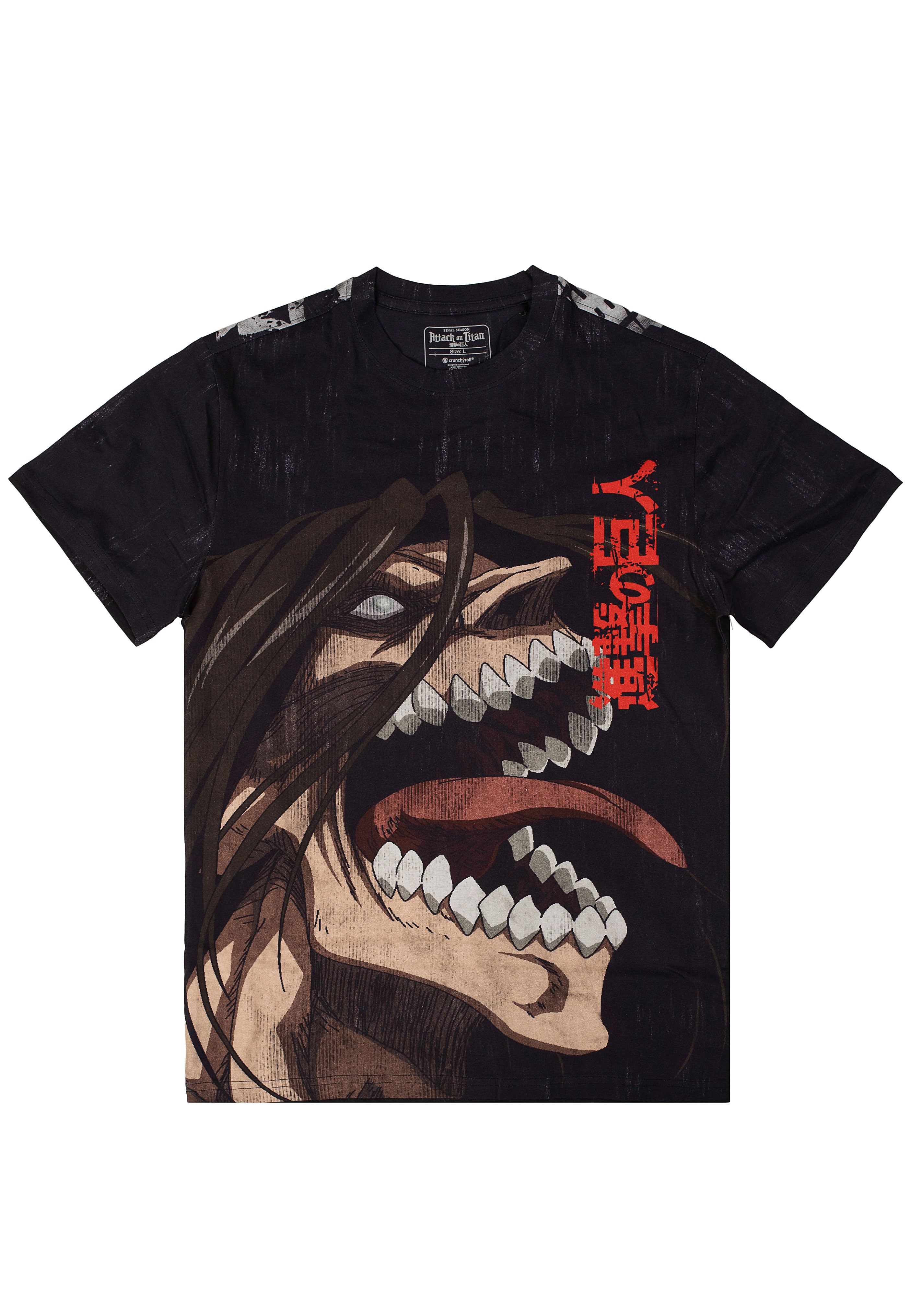 Attack On Titan - Eren Jaeger - T-Shirt Choice For Sale