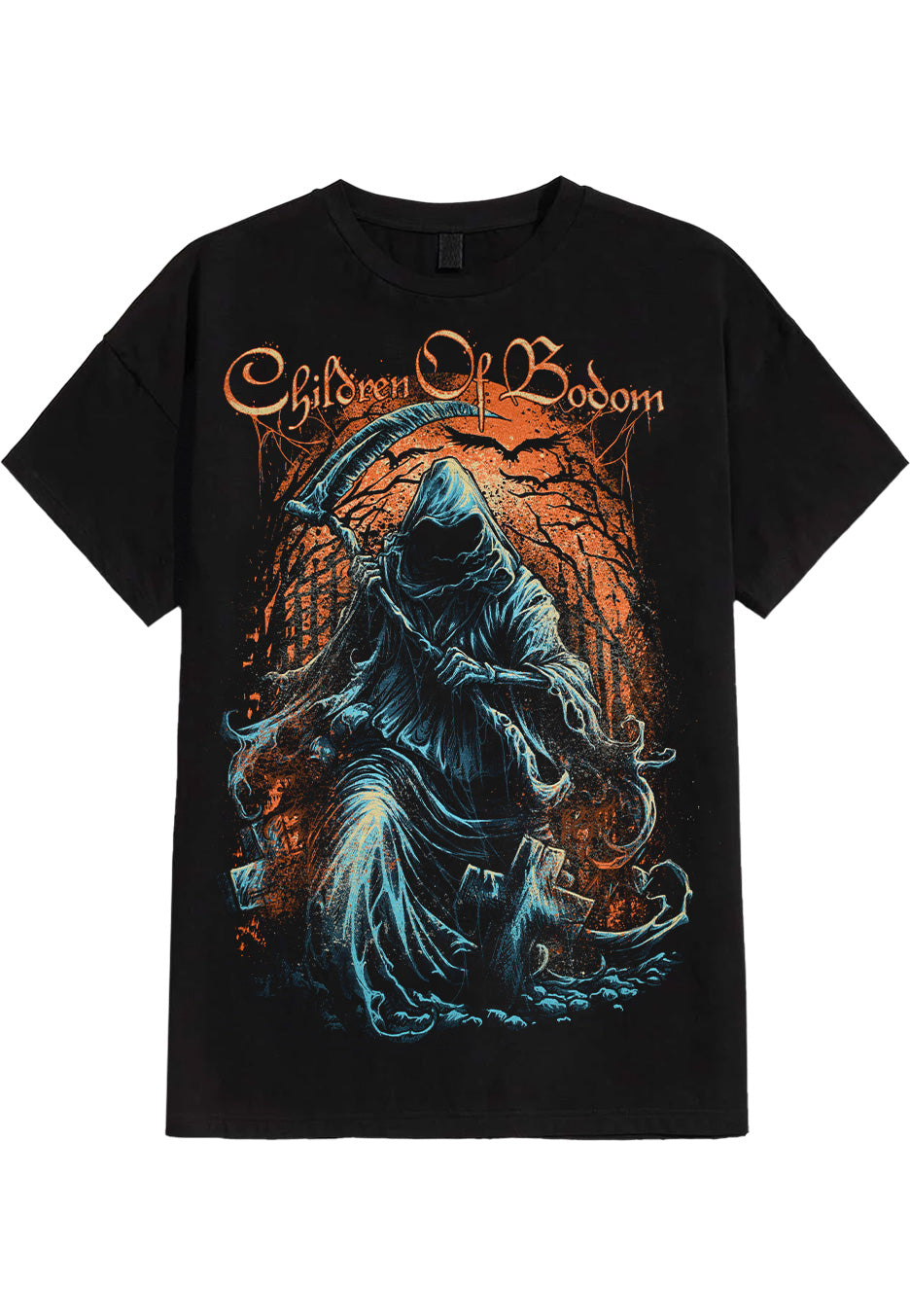 Children Of Bodom - Grim Reaper - T-Shirt Fashionable Cheap Online