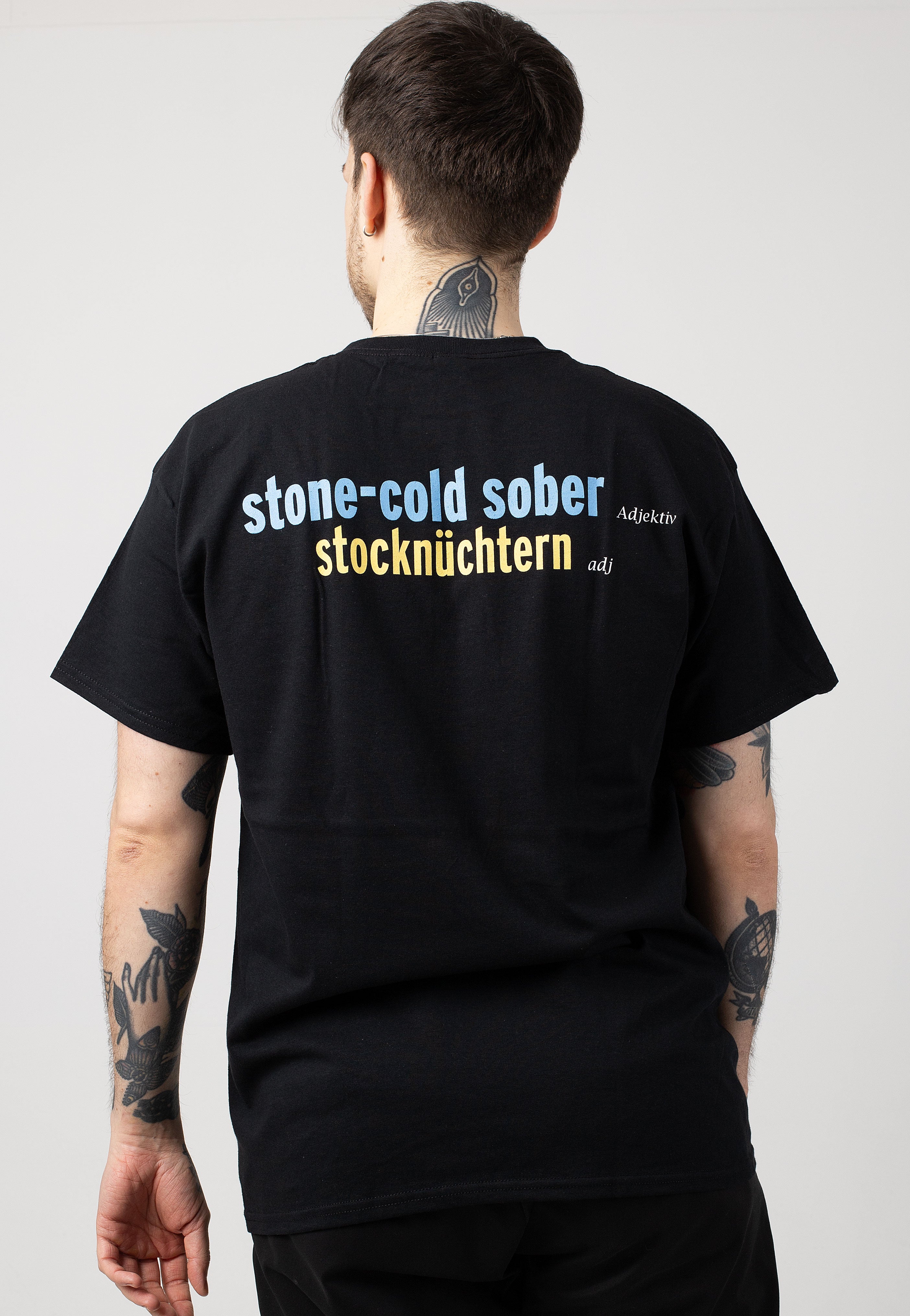 Tankard - Stone Cold Sober Black - T-Shirt 2025 Newest Online