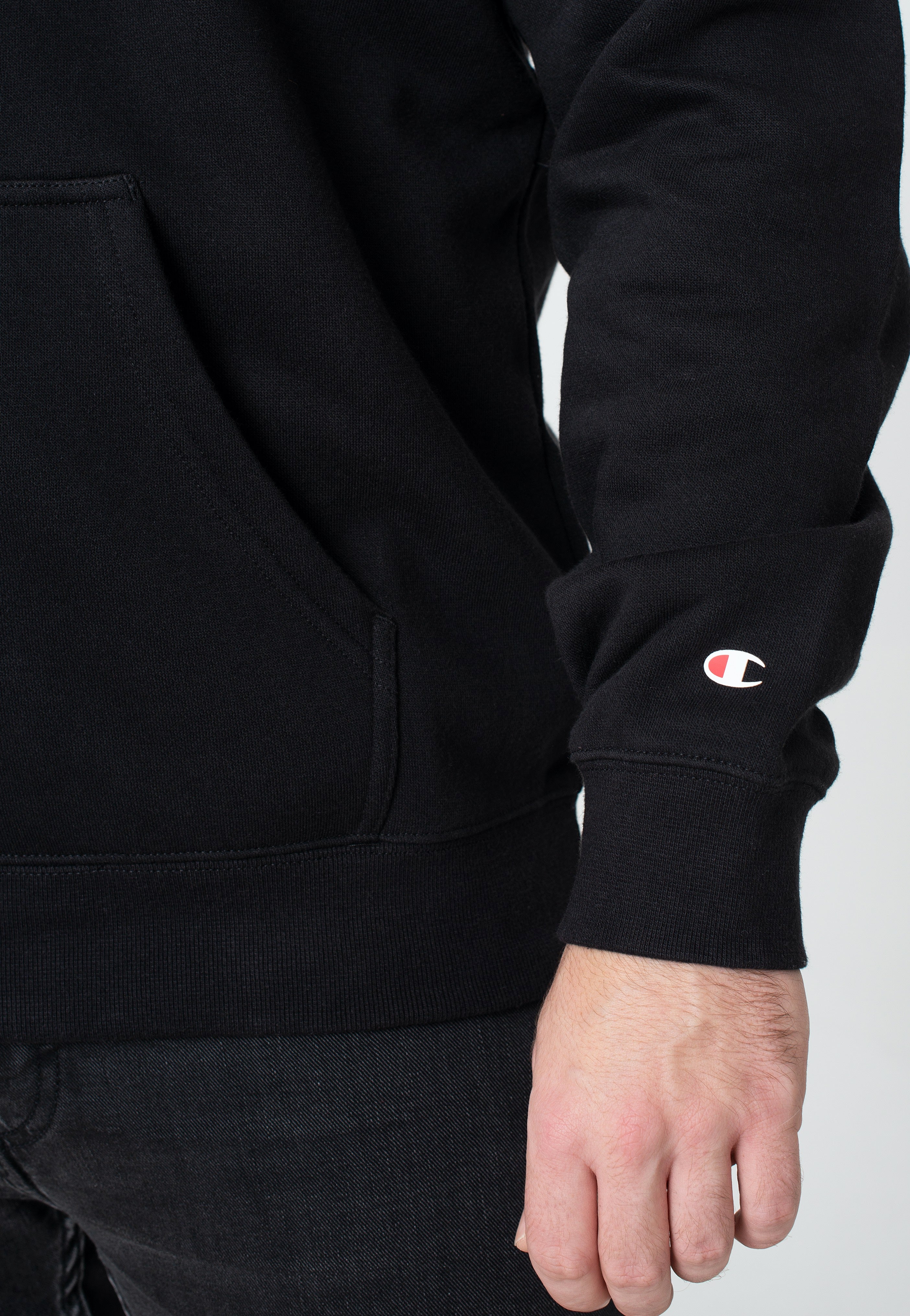 Champion - Hooded Full Zip Black Beauty - Zipper Cheap Online