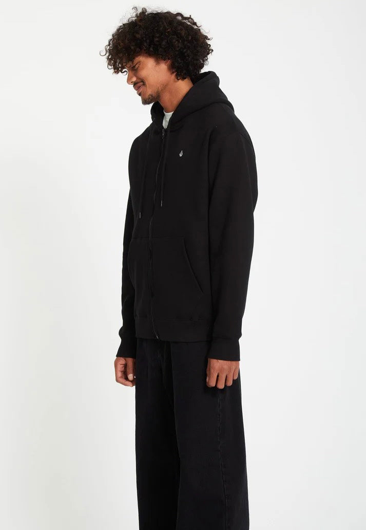 Volcom - Single Stone Zip Black - Zipper Discount Best Sale