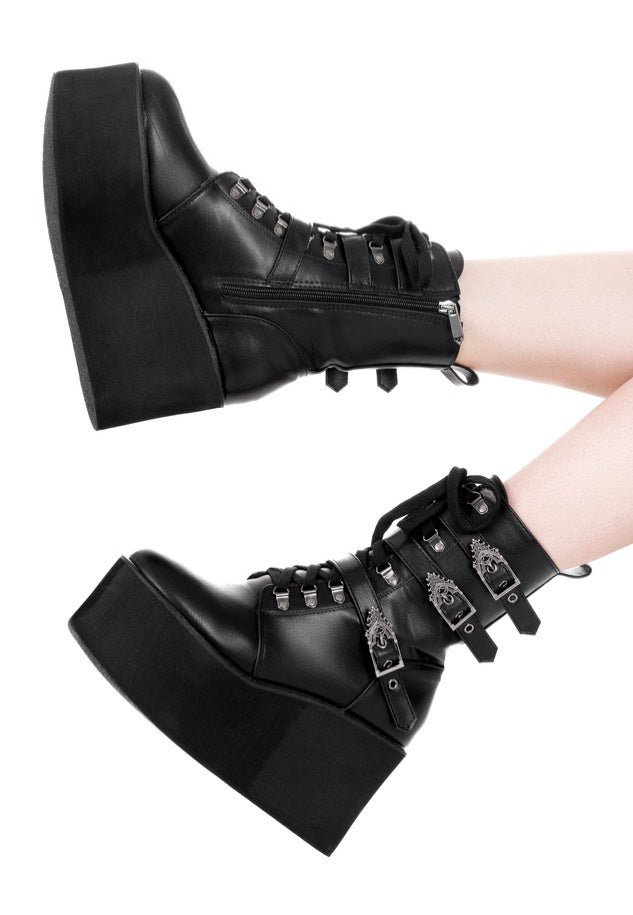 Restyle - Ceremony Platforms Black - Girl Shoes Marketable Cheap Pice