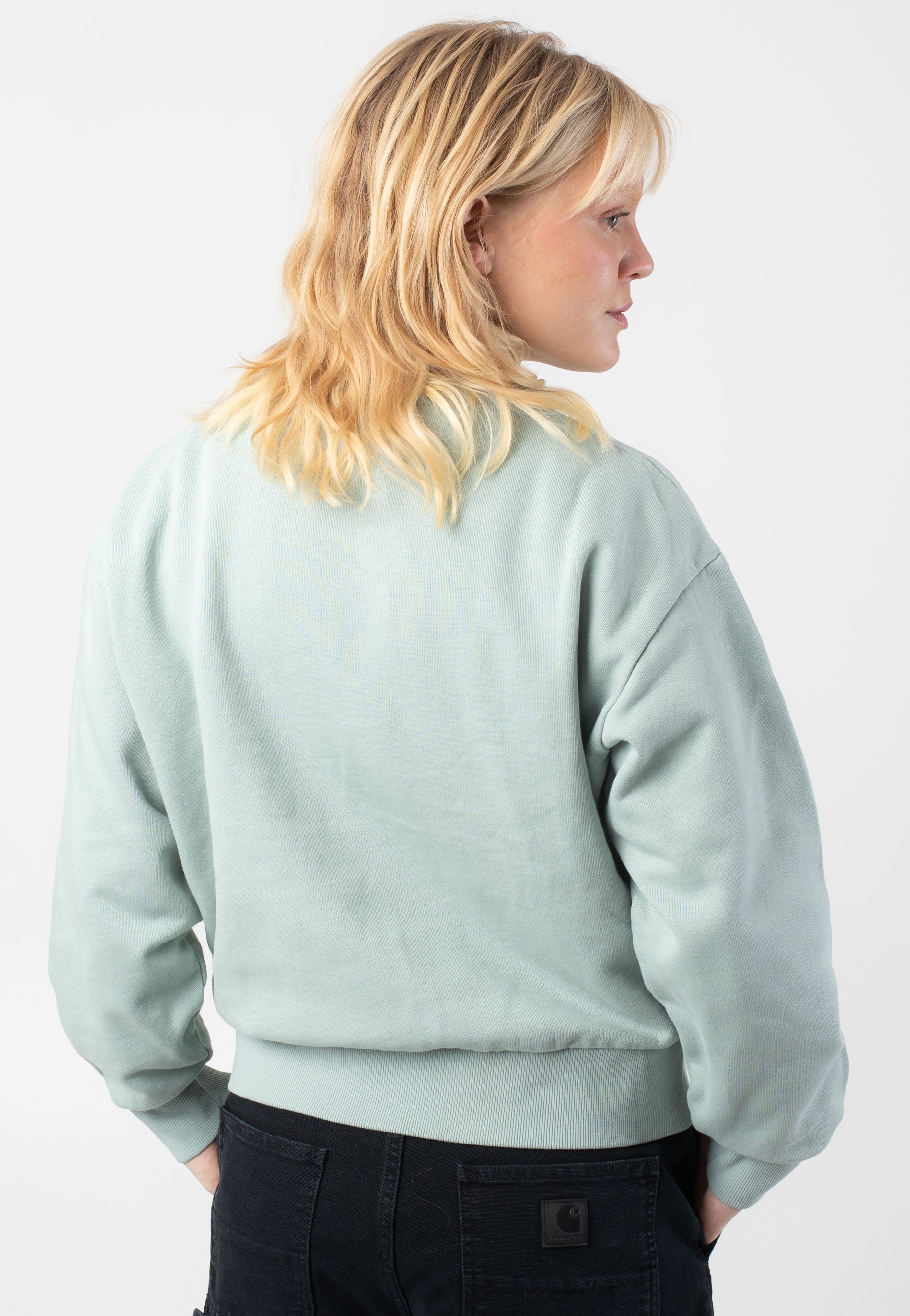 Carhartt WIP - W' Casey Frosted Green/Silver - Sweater