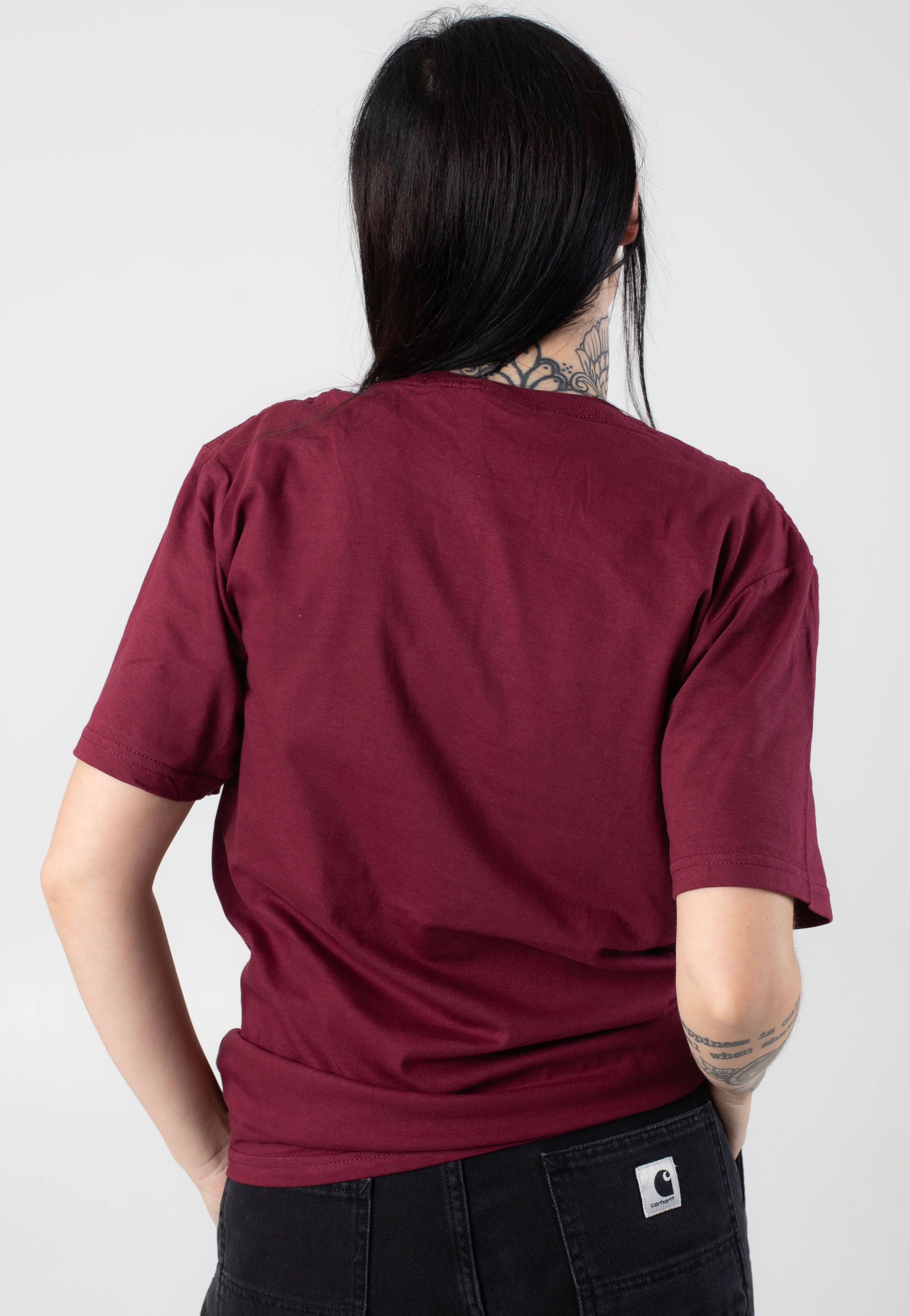 Atticus - Brand Logo Maroon - T-Shirt Free Shipping Release Dates