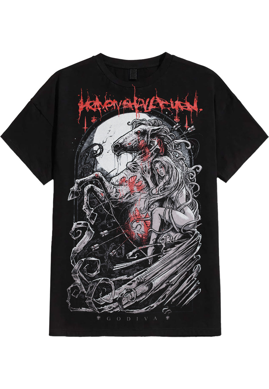 Heaven Shall Burn - Godiva - T-Shirt Clearance Nicekicks