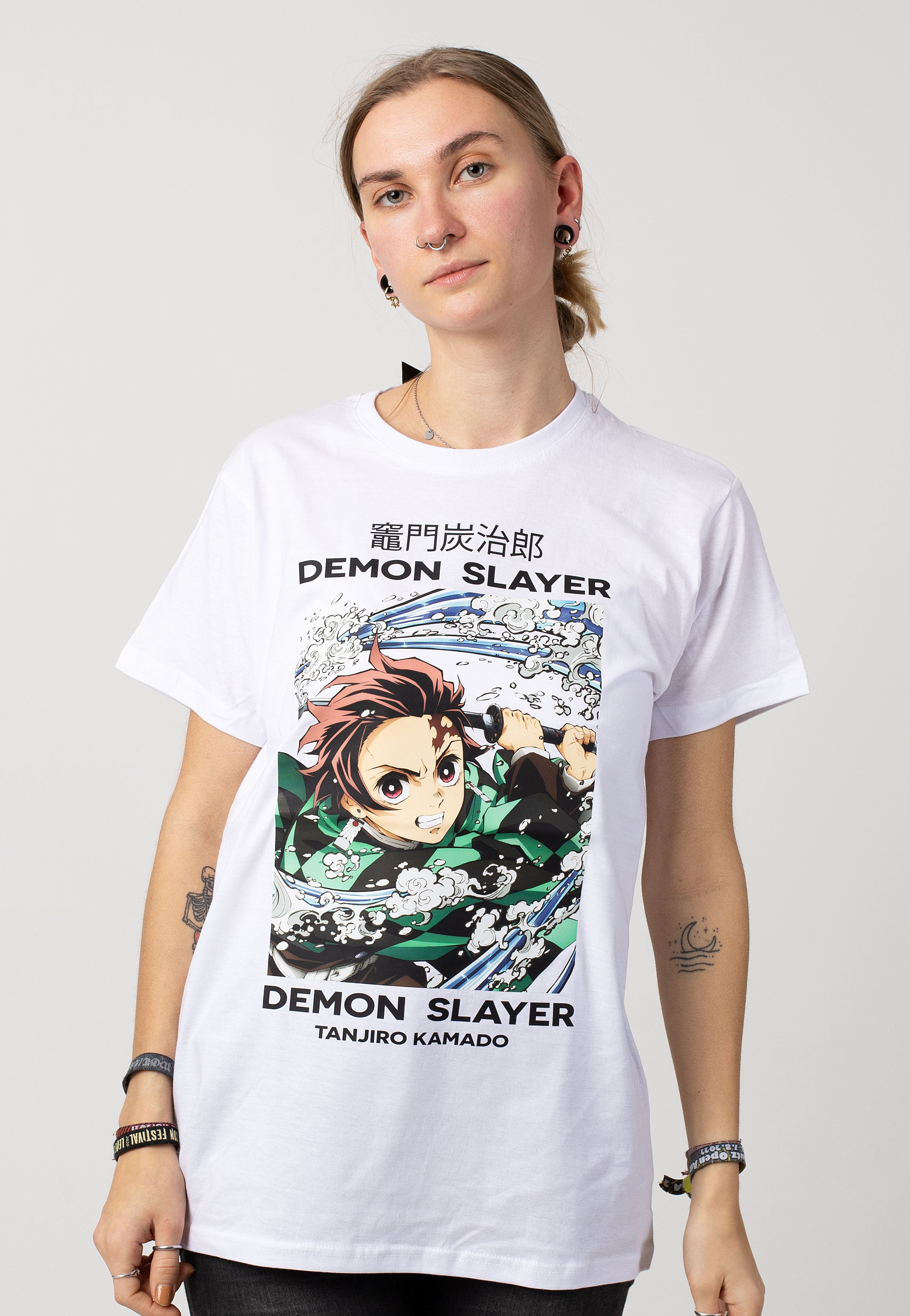 Demon Slayer - Whirlpool White - T-Shirt Cheap Sale Popular