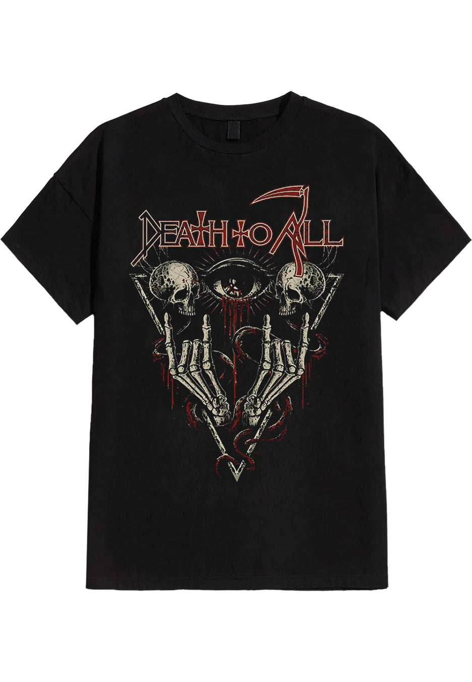 Death To All - Horns - T-Shirt Low Shipping Fee Online