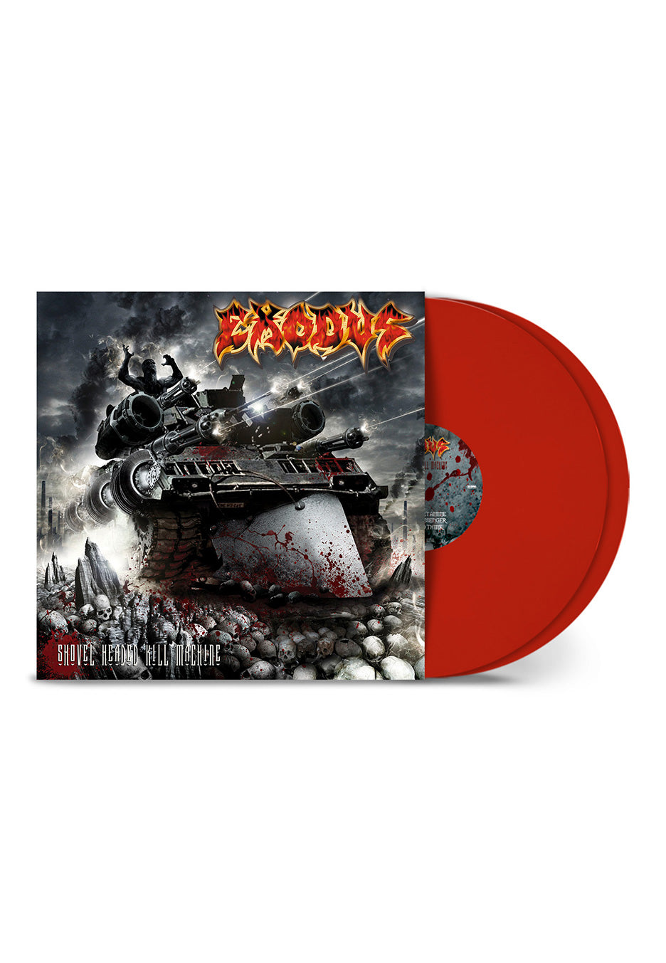 Exodus - Shovel Headed Kill Machine Red - Colored 2 Vinyl Clearance Low Shipping