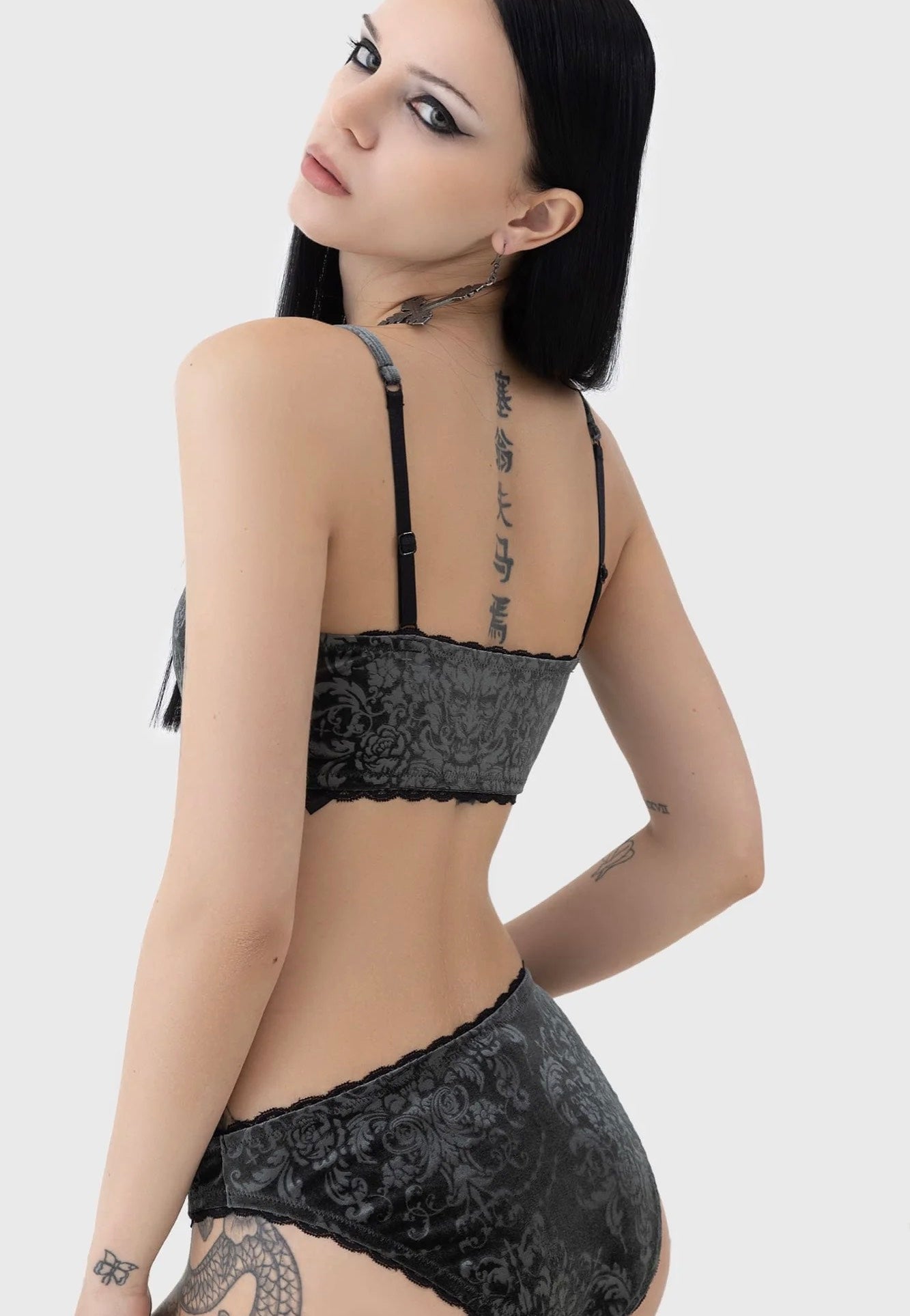 Killstar - Raveena Grey - Bra Shop Offer For Sale