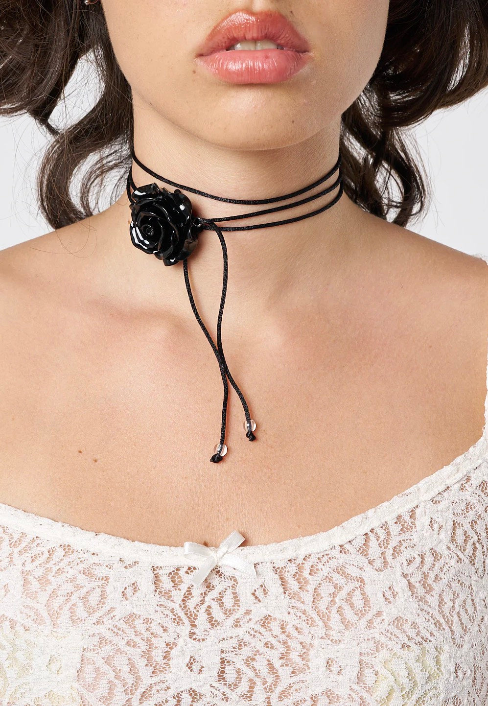 Minga London - Rose Black - Necklace Stockist Online