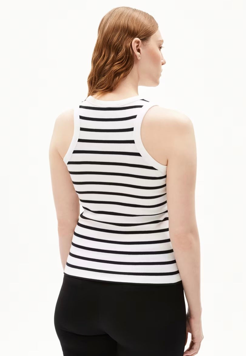 Armedangels - Kanitaa Stripes White/Black - Tank Quality Free Shipping Outlet