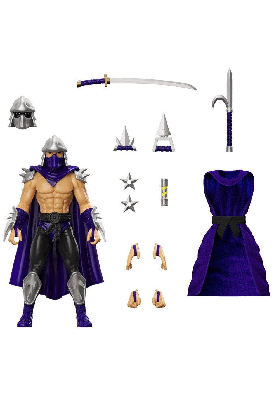 Turtles - Shredder (Silver Armor) Ultimates - Action Figure Sale Enjoy